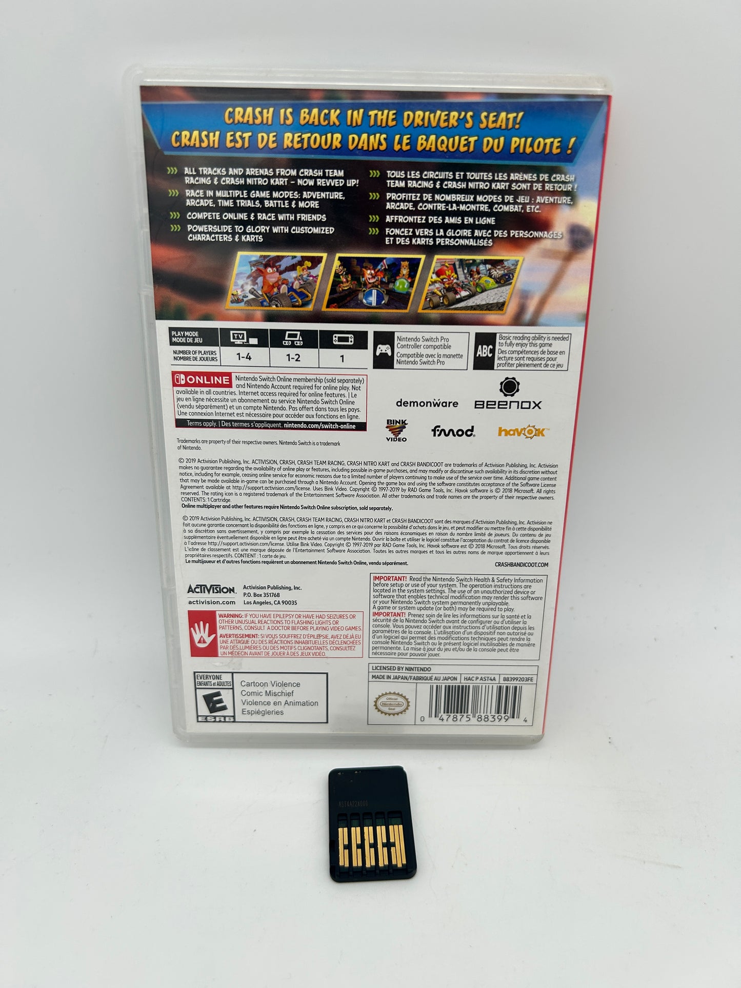 NiNTENDO SWiTCH | CTR CRASH TEAM RACiNG NiTRO FUELED