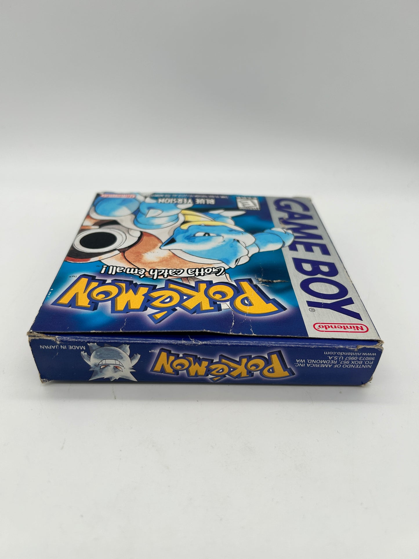 NiNTENDO GAME BOY ORiGiNAL [GB] BOX | POKEMON BLUE | 1ST PRINT