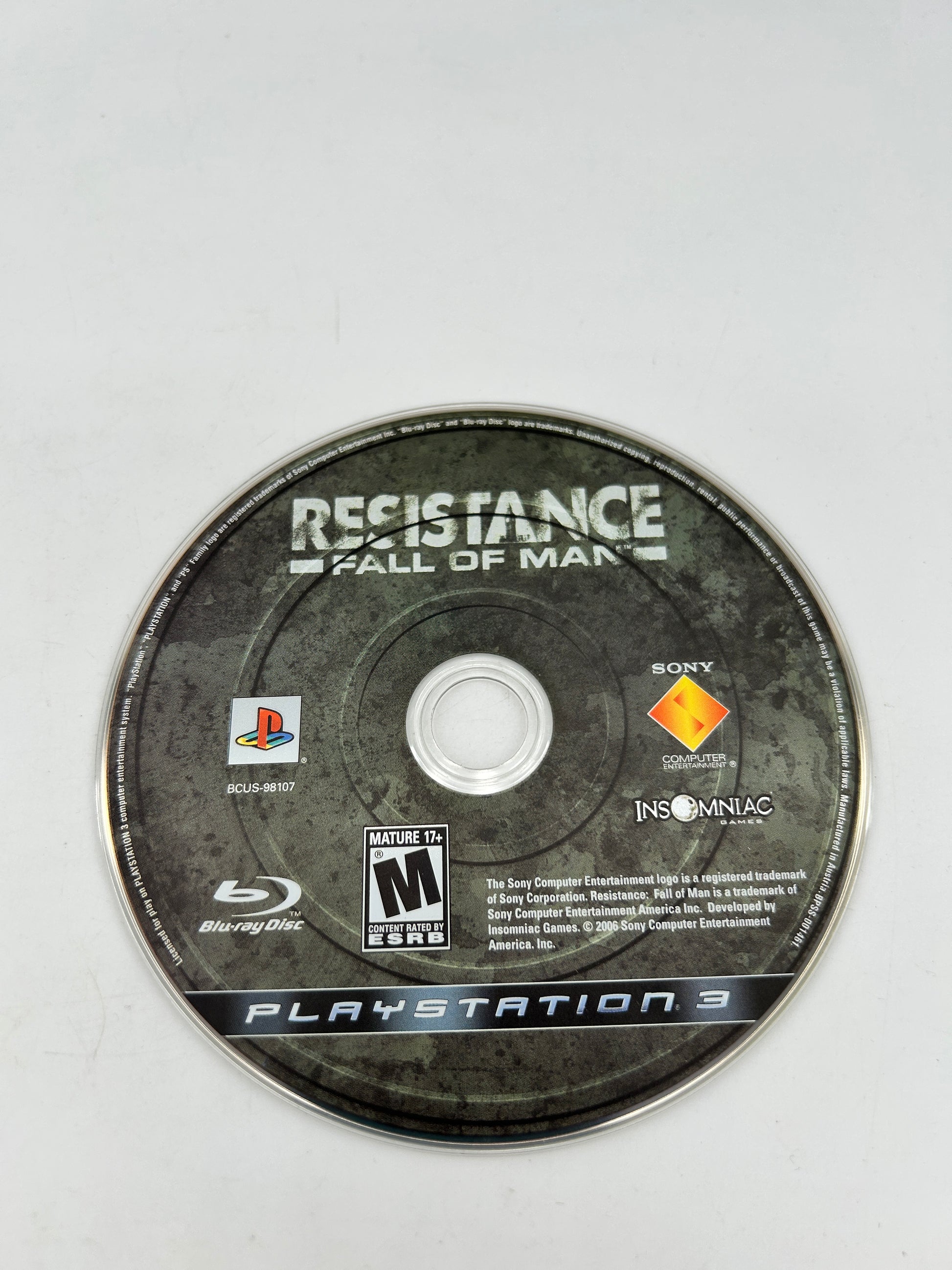 PiXEL-RETRO.COM : SONY PLAYSTATION 3 (PS3) COMPLET CIB BOX MANUAL GAME NTSC RESISTANCE FALL OF MAN