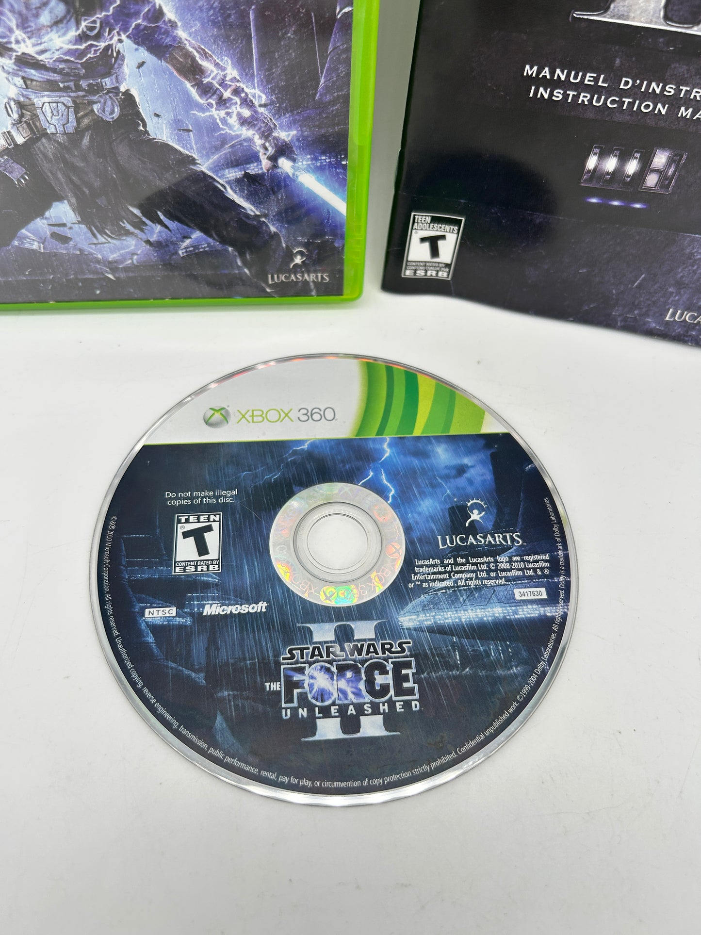 Microsoft XBOX 360 | STAR WARS THE FORCE UNLEASHED II