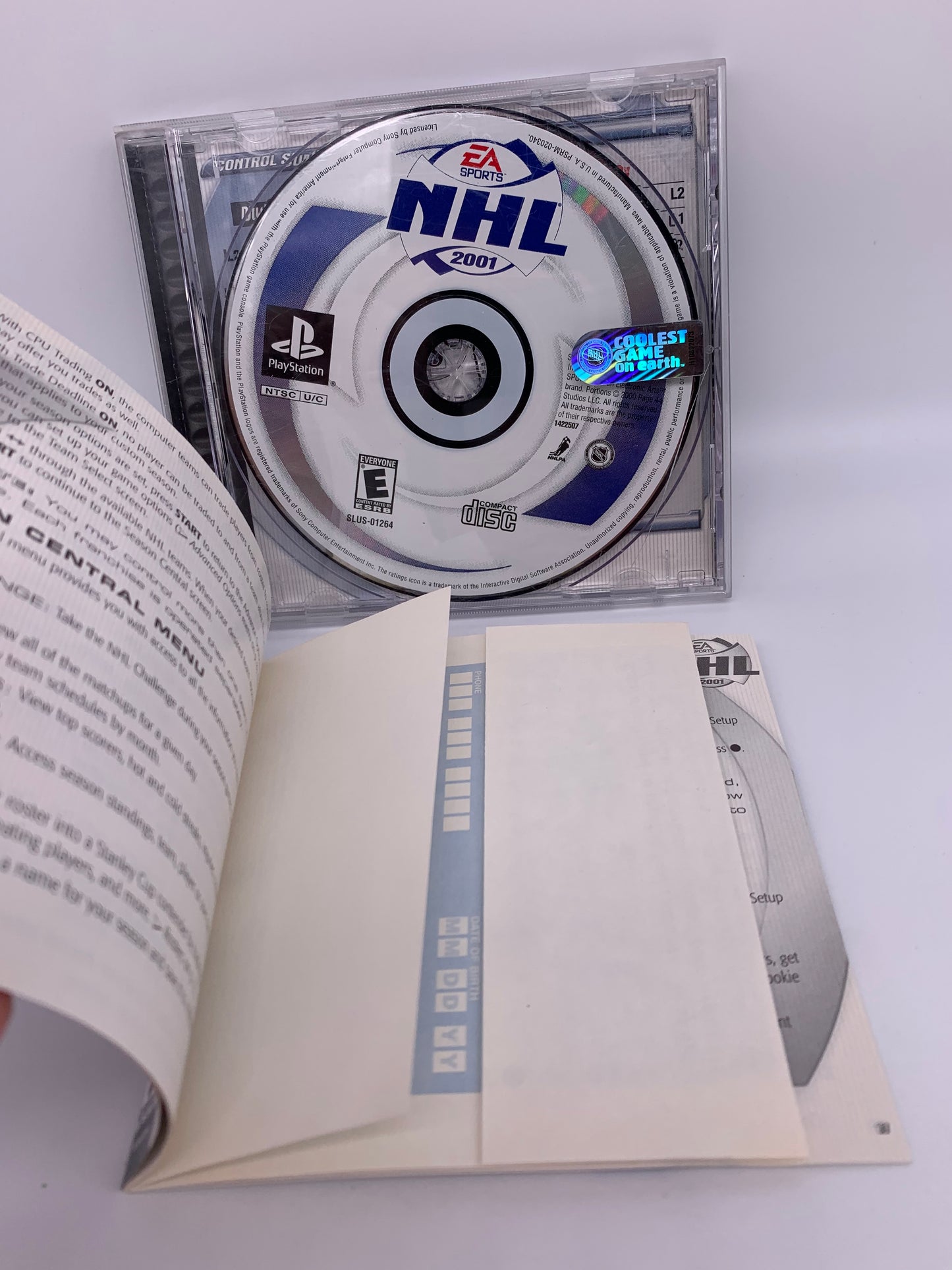 SONY PLAYSTATiON [PS1] | NHL 2001