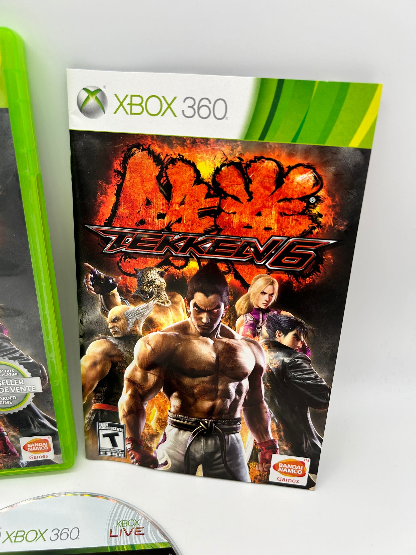 MiCROSOFT XBOX 360 | TEKKEN 6 | PLATiNUM HiTS