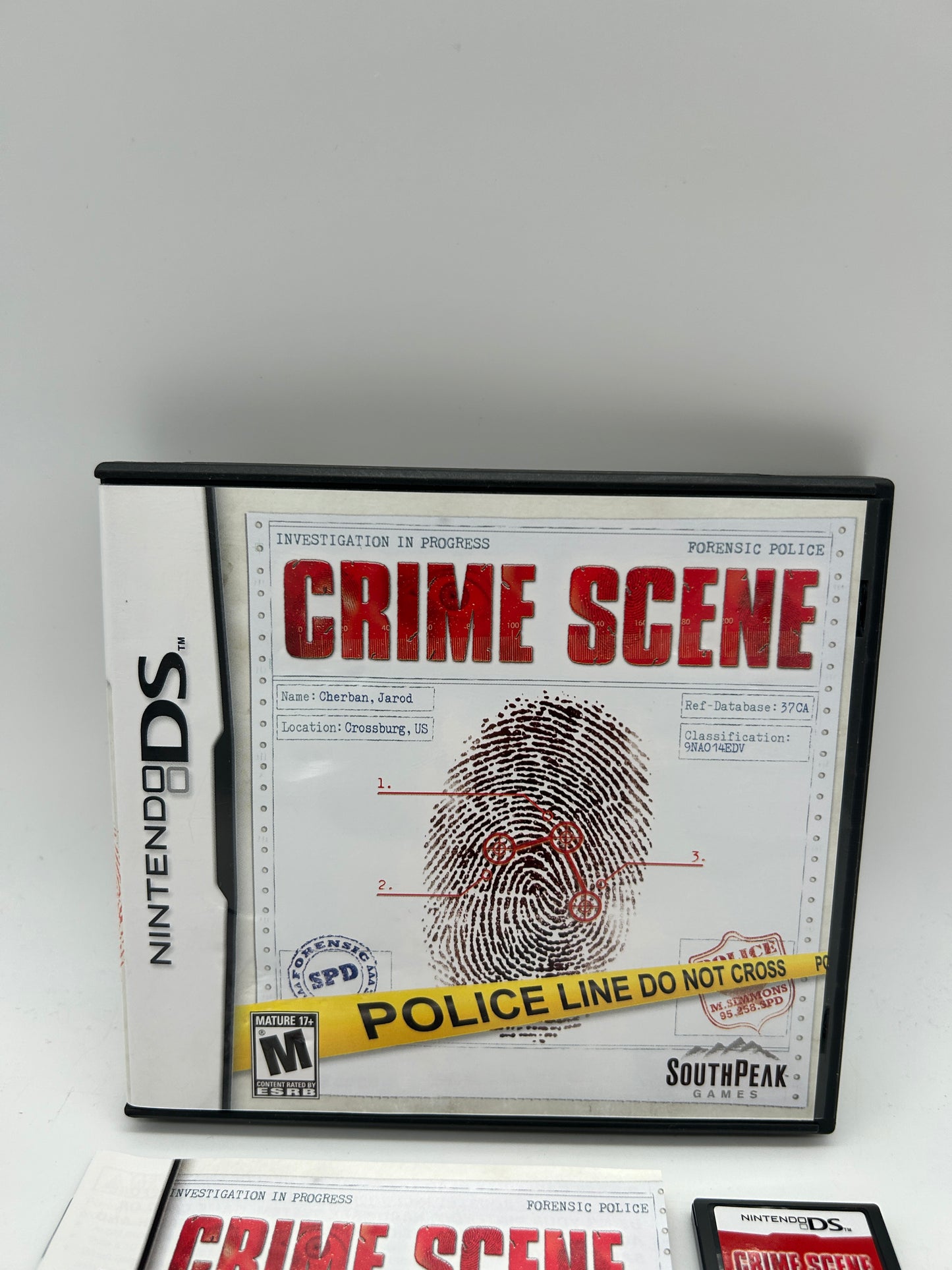 NiNTENDO DS | CRiME SCENE