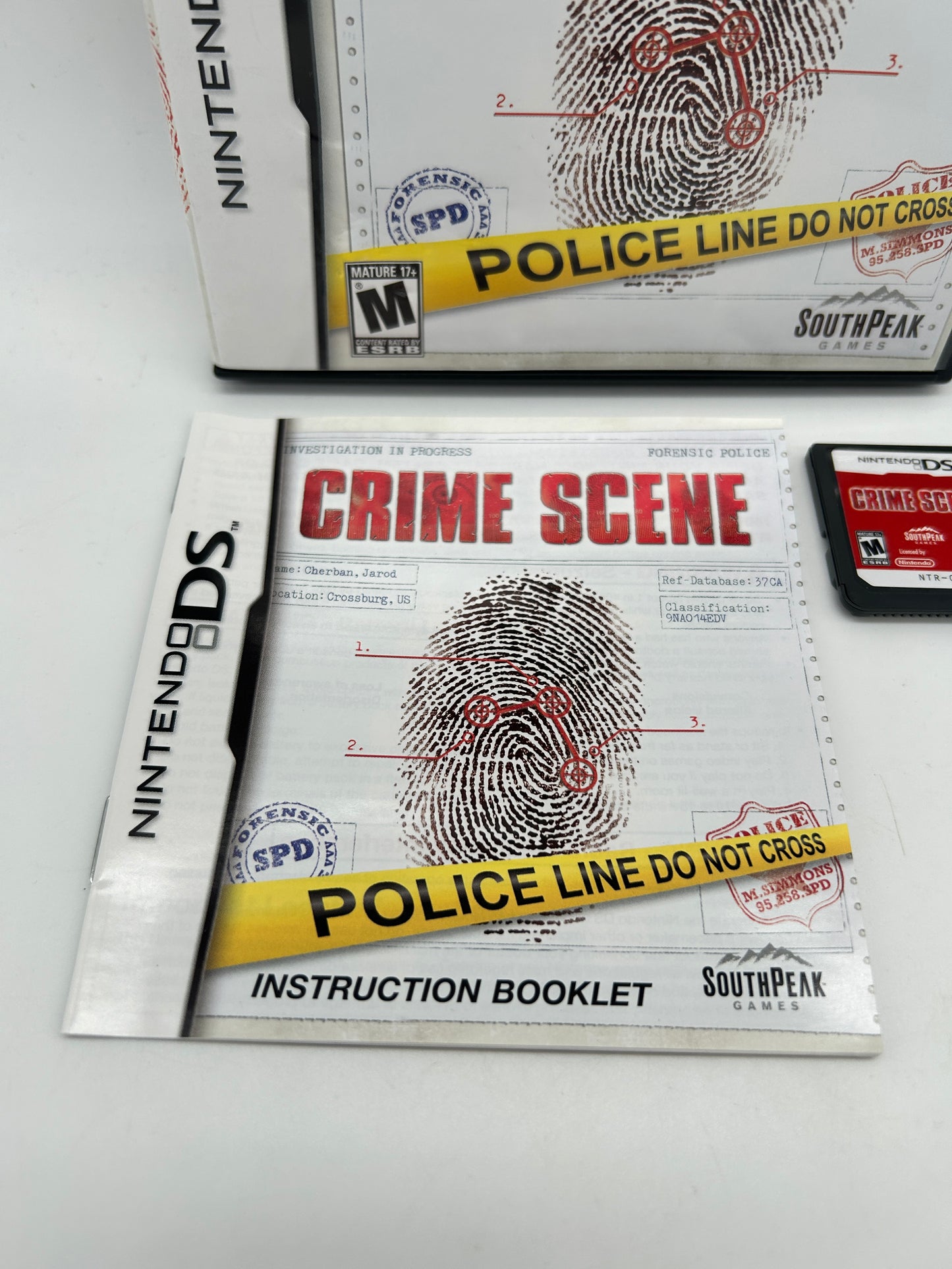 NiNTENDO DS | CRiME SCENE