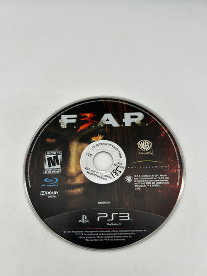 PiXEL-RETRO.COM : SONY PLAYSTATION 3 (PS3) COMPLET CIB BOX MANUAL GAME NTSC F.E.A.R. 2 FEAR