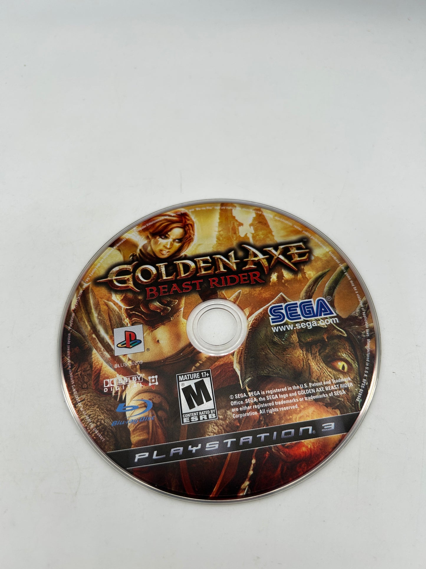 PiXEL-RETRO.COM : SONY PLAYSTATION 3 (PS3) COMPLET CIB BOX MANUAL GAME NTSC GOLDEN AXE BEAST RIDER