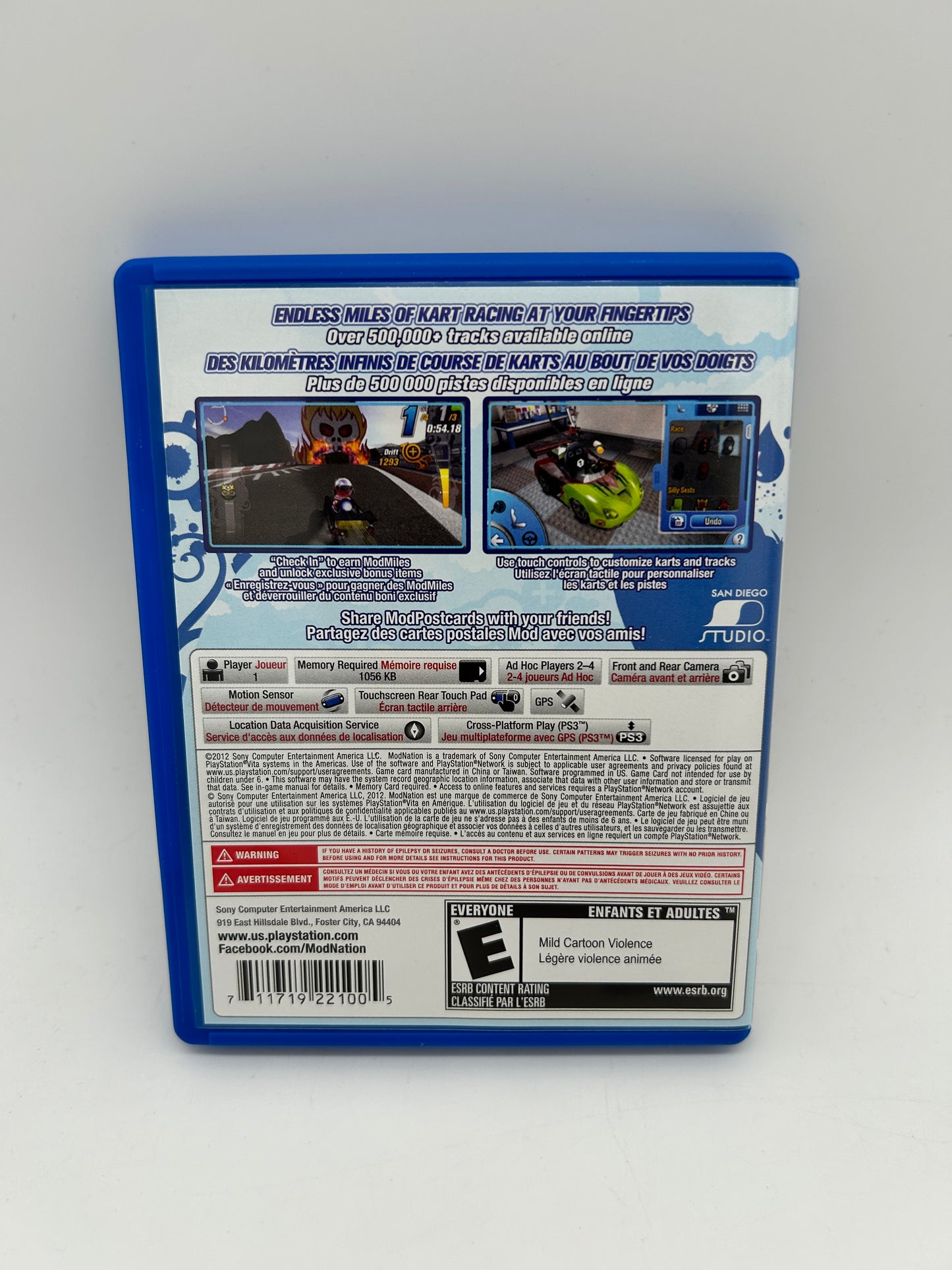 SONY PLAYSTATiON ViTA [PS ViTA] | MODNATiON RACERS ROADTRiP