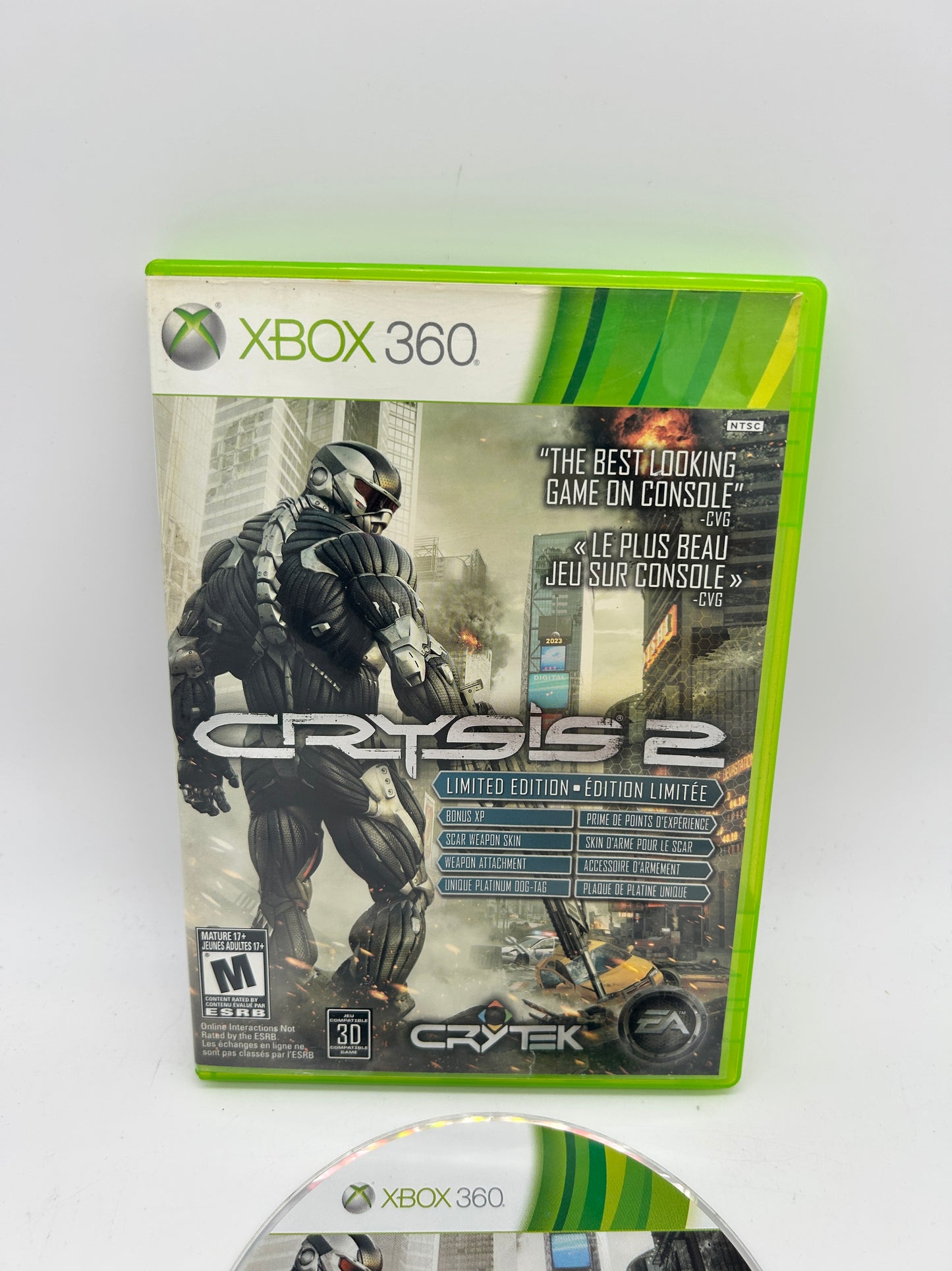 Microsoft XBOX 360 | CRYSIS 2 | LIMITED EDiTiON