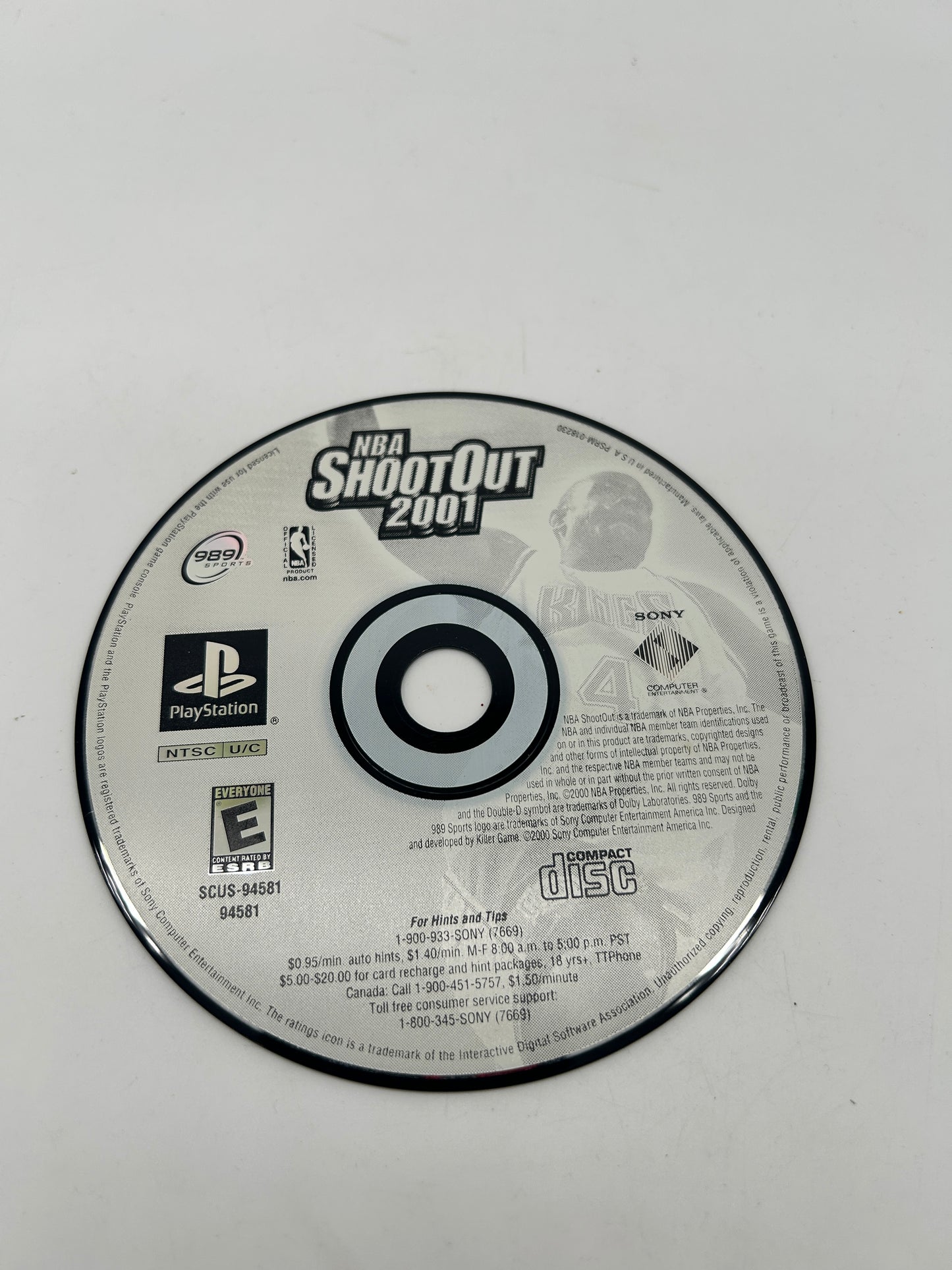 PiXEL-RETRO.COM : SONY PLAYSTATION 1 (PS1) COMPLET CIB BOX MANUAL GAME NTSC NVA SHOOTOUT 2001
