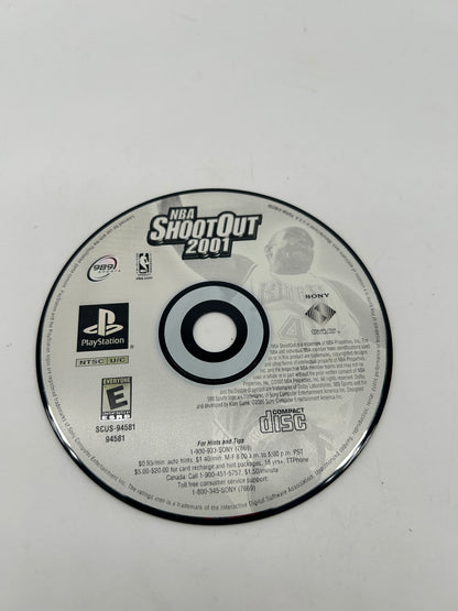 PiXEL-RETRO.COM : SONY PLAYSTATION 1 (PS1) COMPLET CIB BOX MANUAL GAME NTSC NVA SHOOTOUT 2001