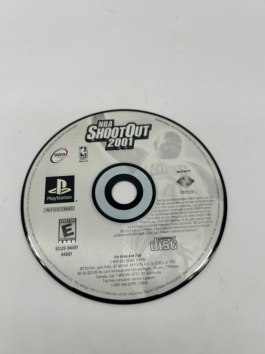 PiXEL-RETRO.COM : SONY PLAYSTATION 1 (PS1) COMPLET CIB BOX MANUAL GAME NTSC NVA SHOOTOUT 2001