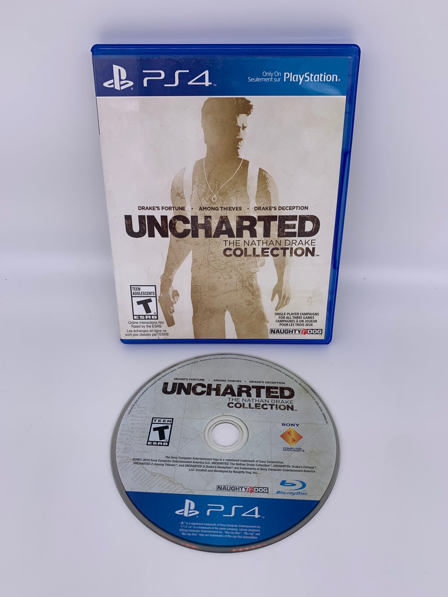 PiXEL-RETRO.COM : SONY PLAYSTATION 4 (PS4) COMPLETE CIB BOX MANUAL GAME NTSC UNCHARTED THE NATHAN DRAKE COLLECTION