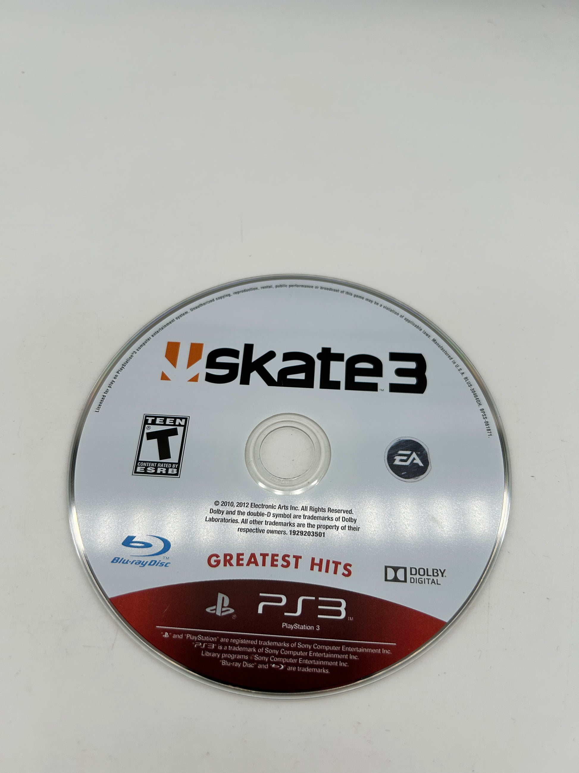 PiXEL-RETRO.COM : SONY PLAYSTATION 3 (PS3) COMPLET CIB BOX MANUAL GAME NTSC SKATE 3