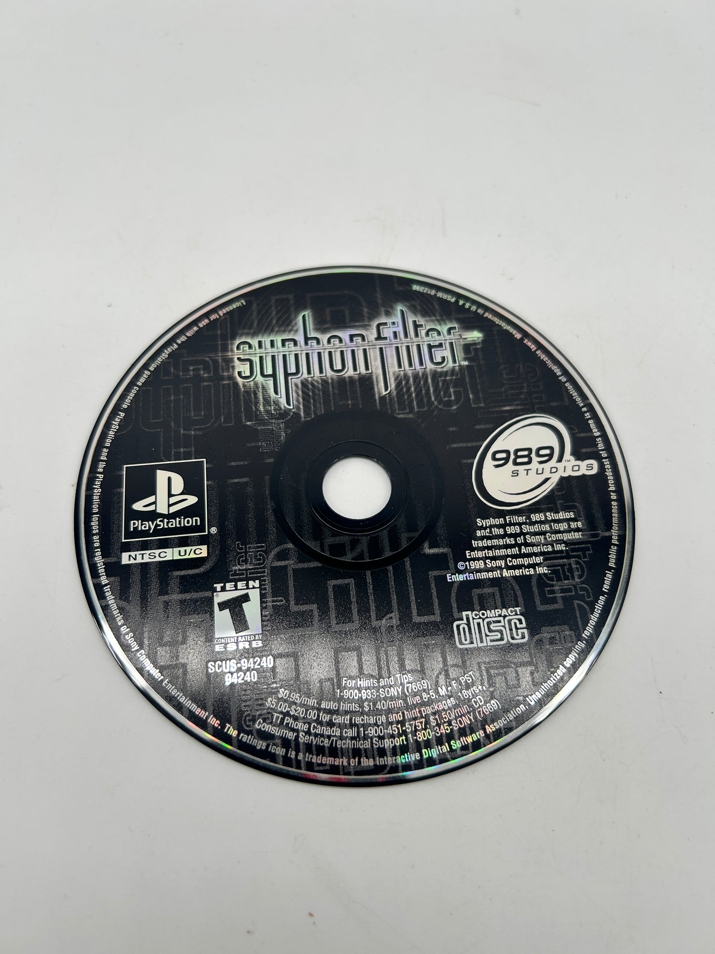 PiXEL-RETRO.COM : SONY PLAYSTATION (PS1) COMPLETE CIB BOX MANUAL GAME NTSC SYPHON FILTER