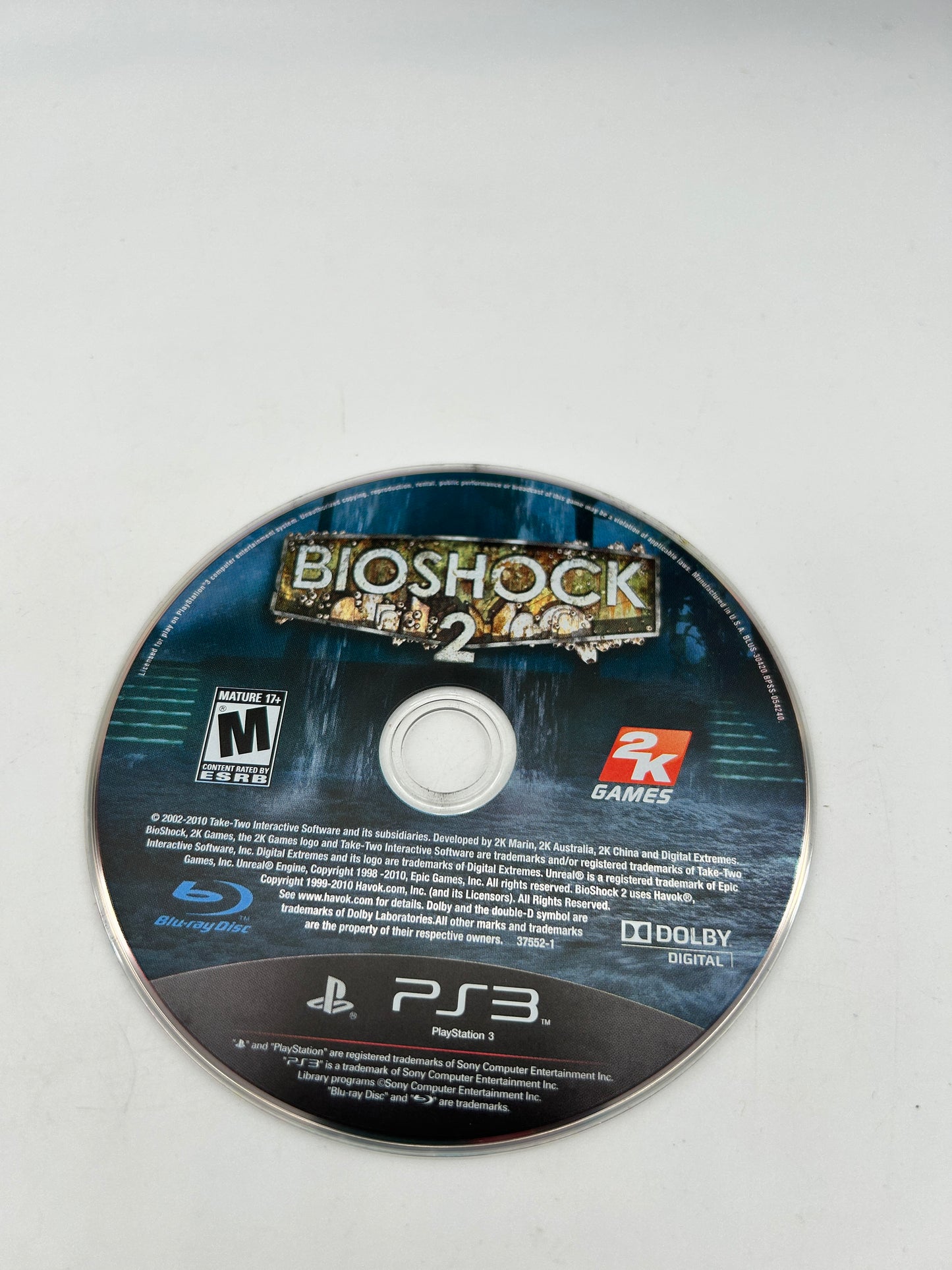 PiXEL-RETRO.COM : SONY PLAYSTATION 3 (PS3) COMPLET CIB BOX MANUAL GAME NTSC BIOSHOCK