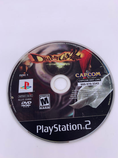 PiXEL-RETRO.COM : SONY PLAYSTATION 2 (PS2) COMPLET CIB BOX MANUAL GAME NTSC DEVIL MAY CRY 2