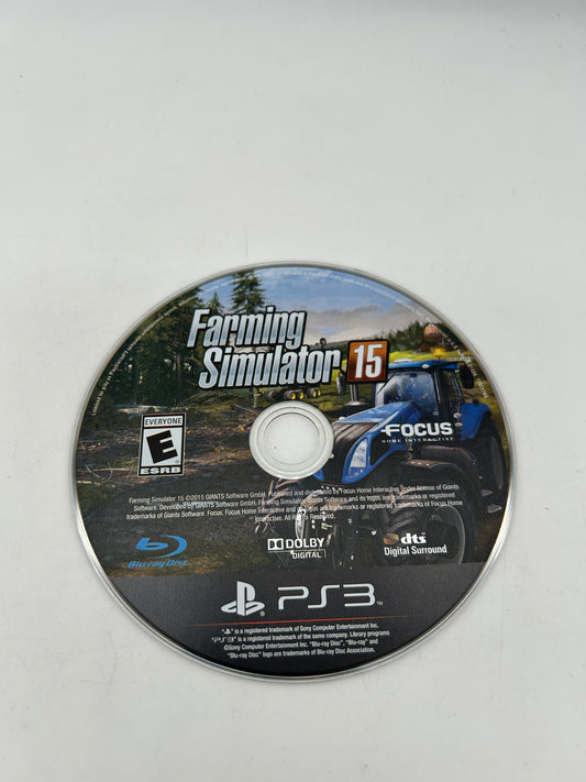PiXEL-RETRO.COM : SONY PLAYSTATION 3 (PS3) COMPLET CIB BOX MANUAL GAME NTSC FARMING SIMULATOR 15