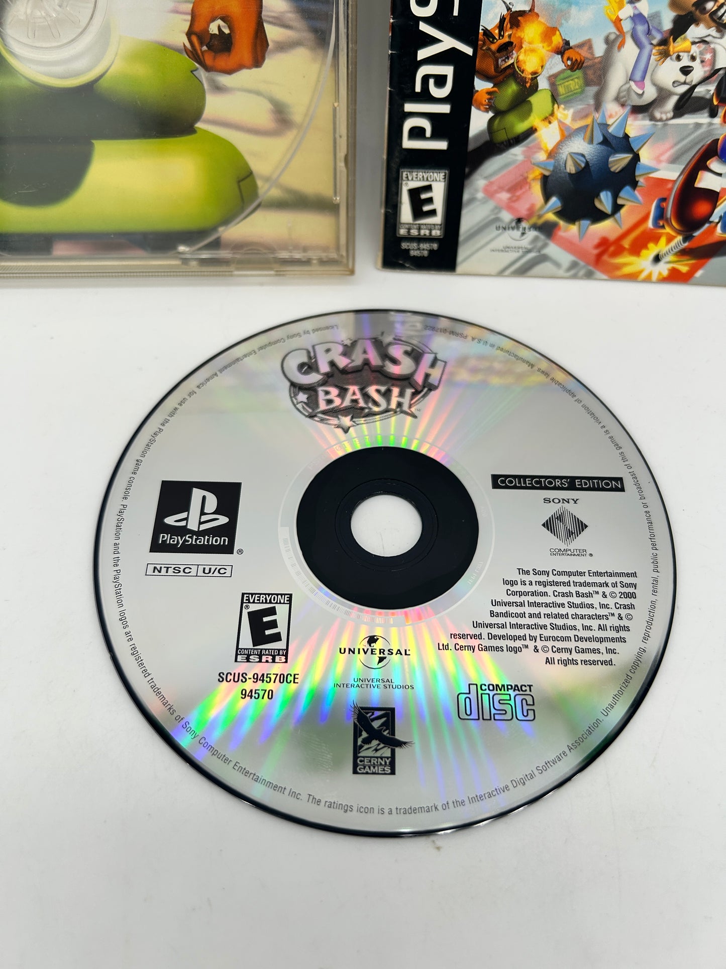 SONY PLAYSTATION [PS1] | CRASH BASH | COLLECTORS EDITION