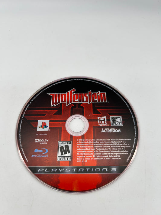PiXEL-RETRO.COM : SONY PLAYSTATION 3 (PS3) COMPLET CIB BOX MANUAL GAME NTSC WOLFENSTEIN