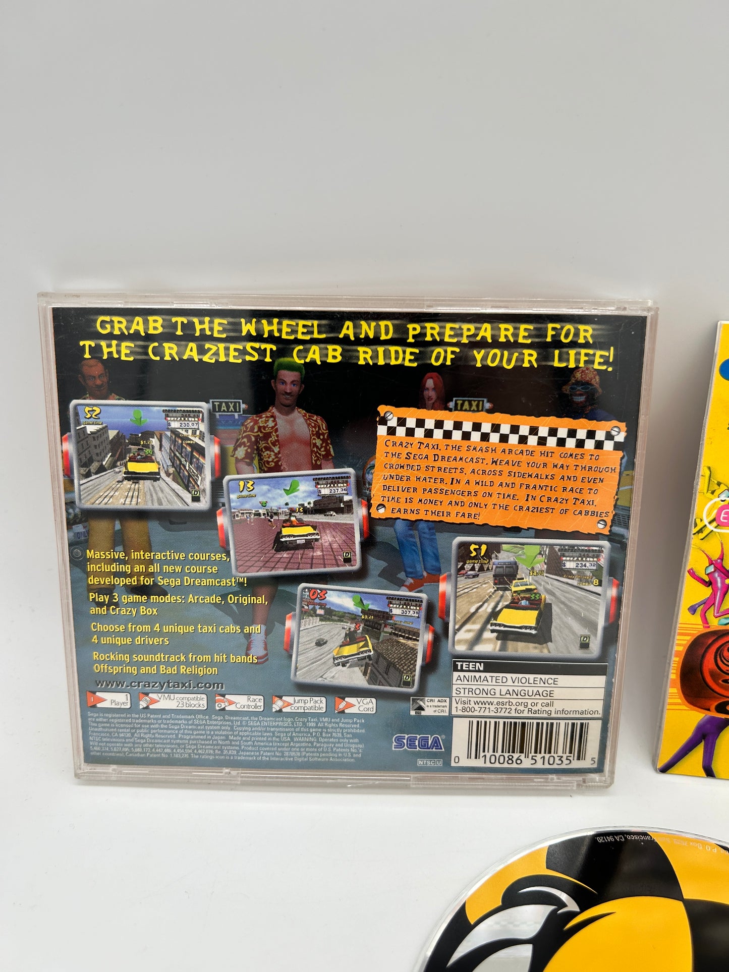 SEGA DREAMCAST | CRAZY TAXi