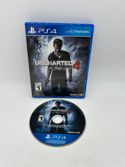 PiXEL-RETRO.COM : SONY PLAYSTATION 4 (PS4) COMPLETE CIB BOX MANUAL GAME NTSC UNCHARTED 4 A THIEF'S END
