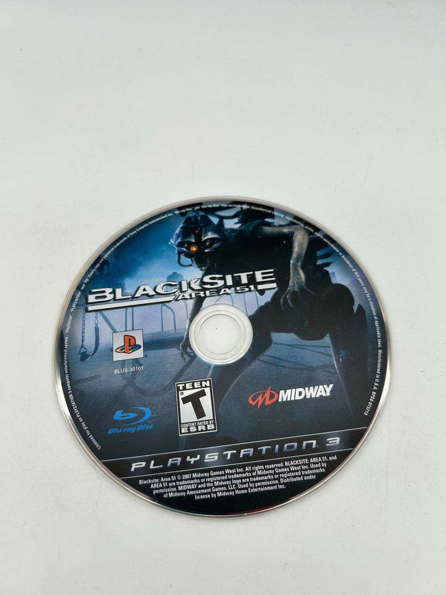 PiXEL-RETRO.COM : SONY PLAYSTATION 3 (PS3) COMPLET CIB BOX MANUAL GAME NTSC BLACKSITE AREA 51