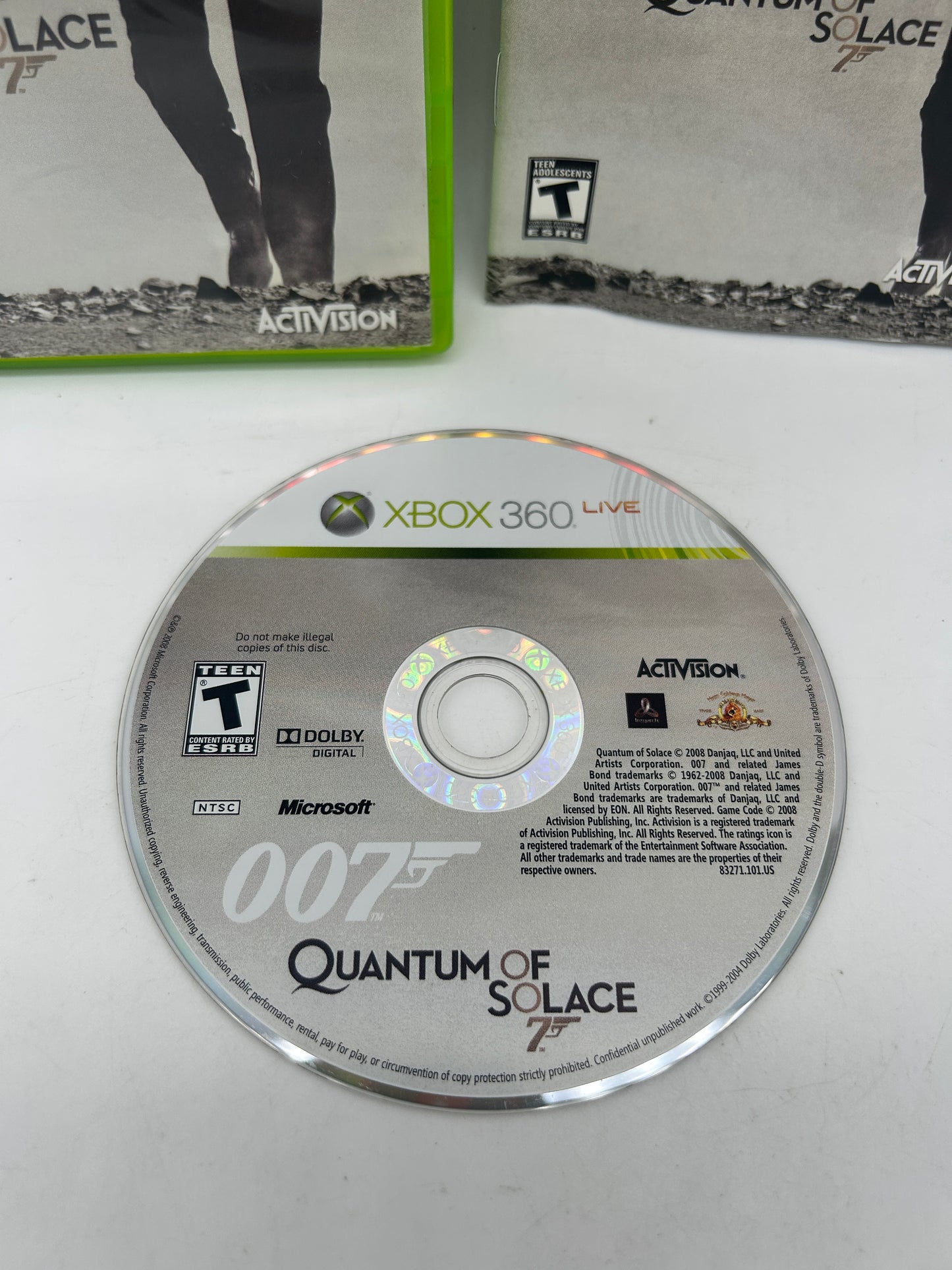 Microsoft XBOX 360 | 007 QUANTUM OF SOLACE