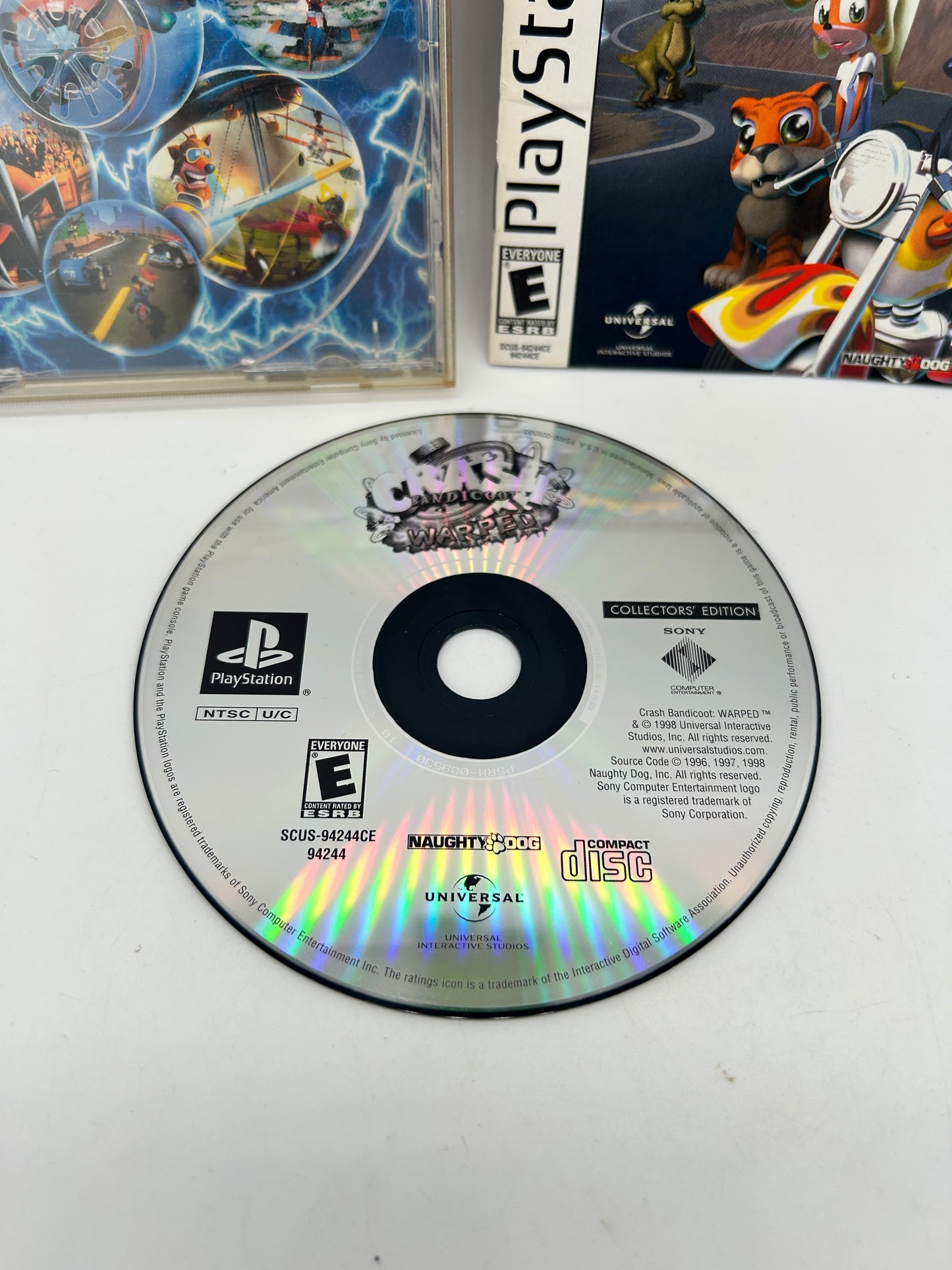 SONY PLAYSTATiON [PS1] | CRASH BANDiCOOT 3 WARPED | COLLECTORS EDiTiON