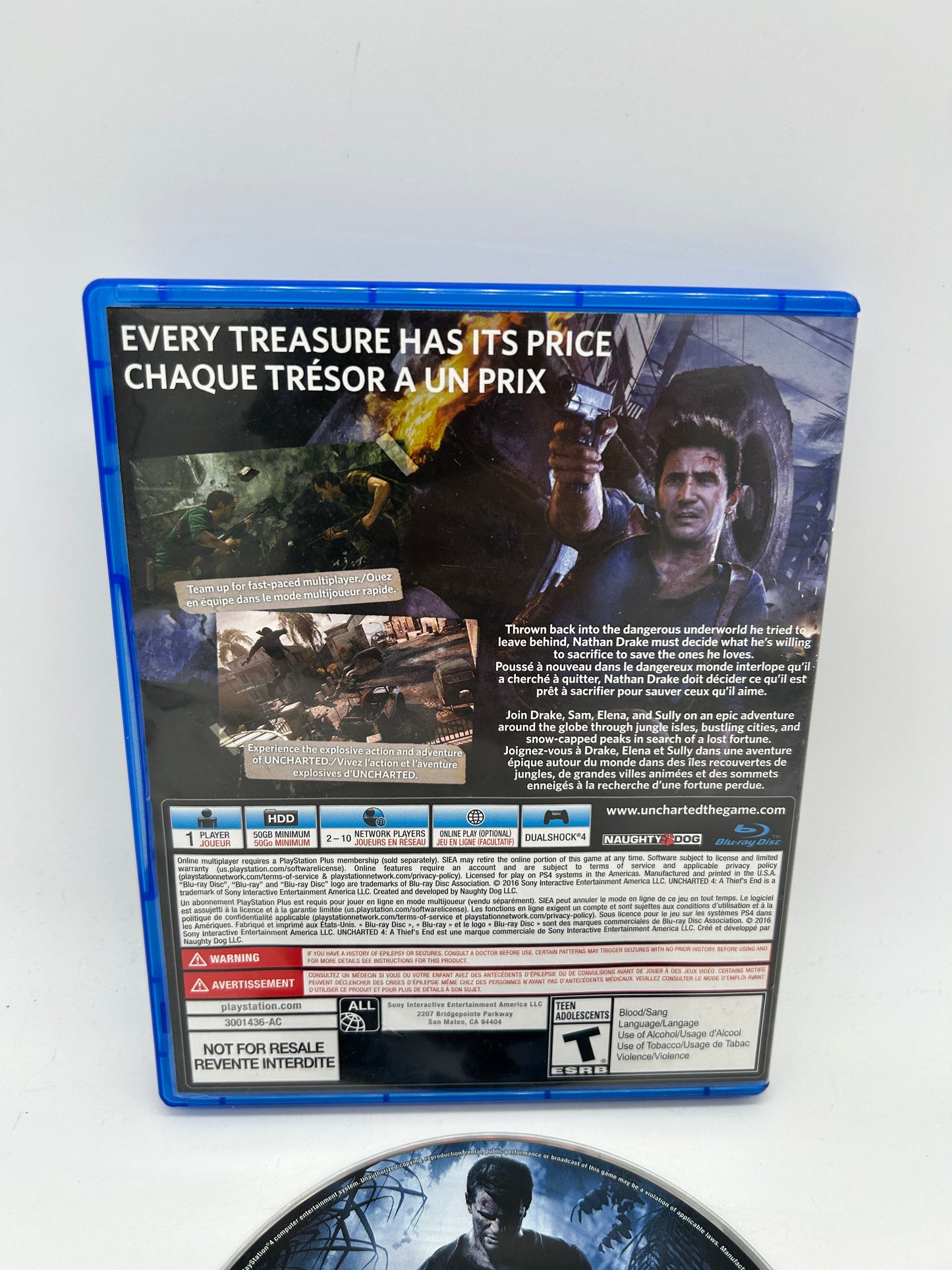 SONY PLAYSTATiON 4 [PS4] | UNCHARTED 4 A THiEFS END
