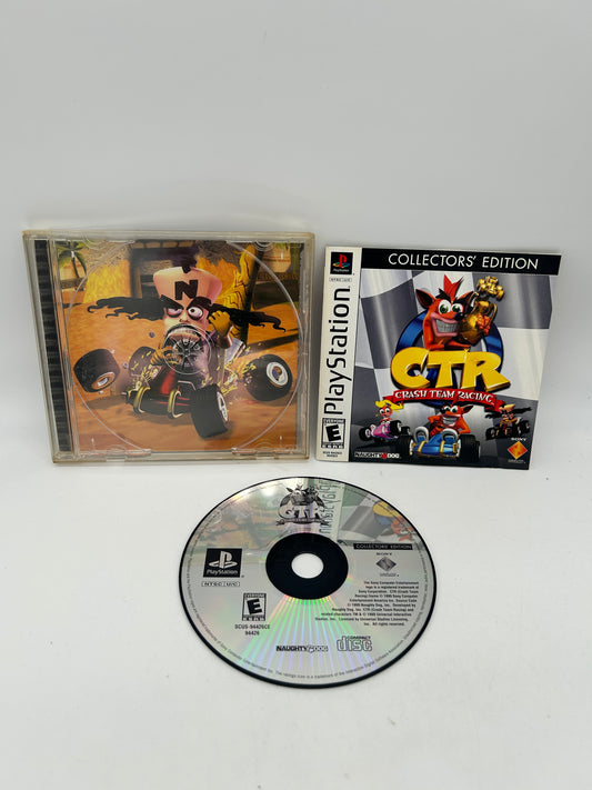 PiXEL-RETRO.COM : SONY PLAYSTATION (PS1) COMPLETE CIB BOX MANUAL GAME NTSC CTR CRASH TEAM RACING