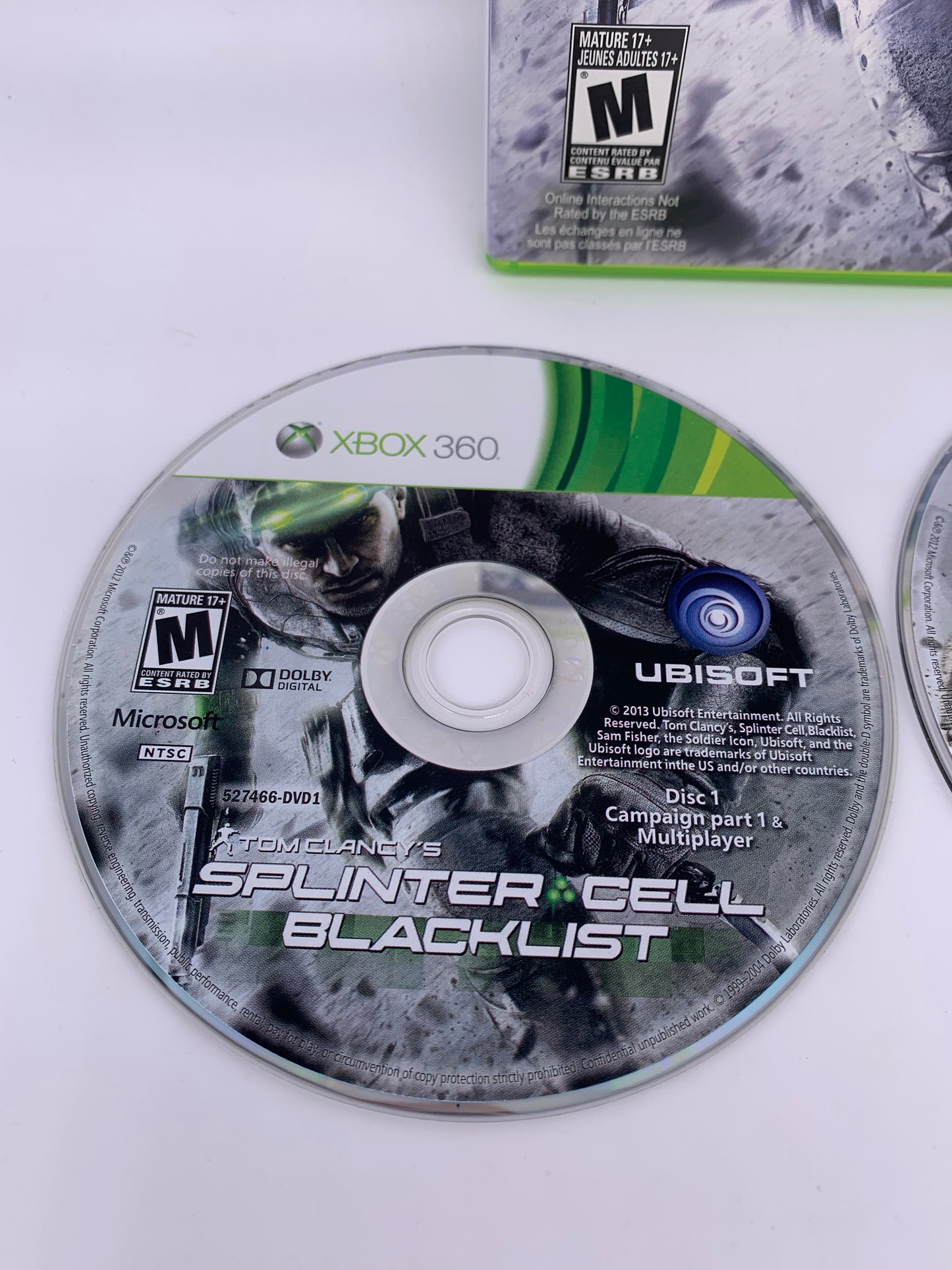 MiCROSOFT XBOX 360 | TOM CLANCYS SPLiNTER CELL BLACKLiST | SPECiAL EDiTiON