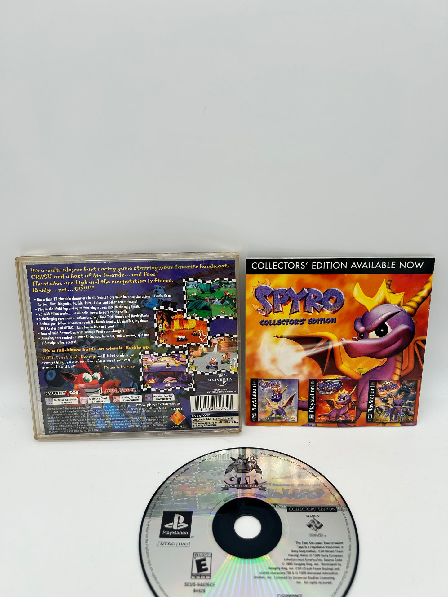 SONY PLAYSTATiON [PS1] | CTR CRASH TEAM RACiNG | COLLECTORS EDiTiON