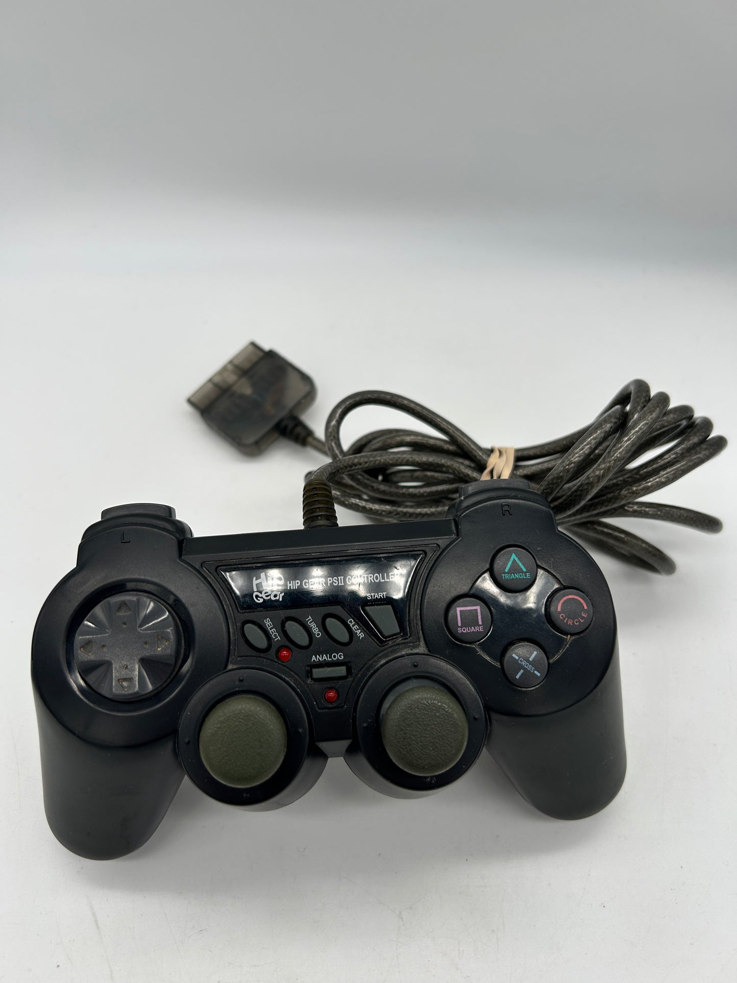 PiXEL-RETRO.COM : SONY PLAYSTATION 2 HIP GEAR WIRED DUALSHOCK CONTROLLER JOYSTICK NTSC