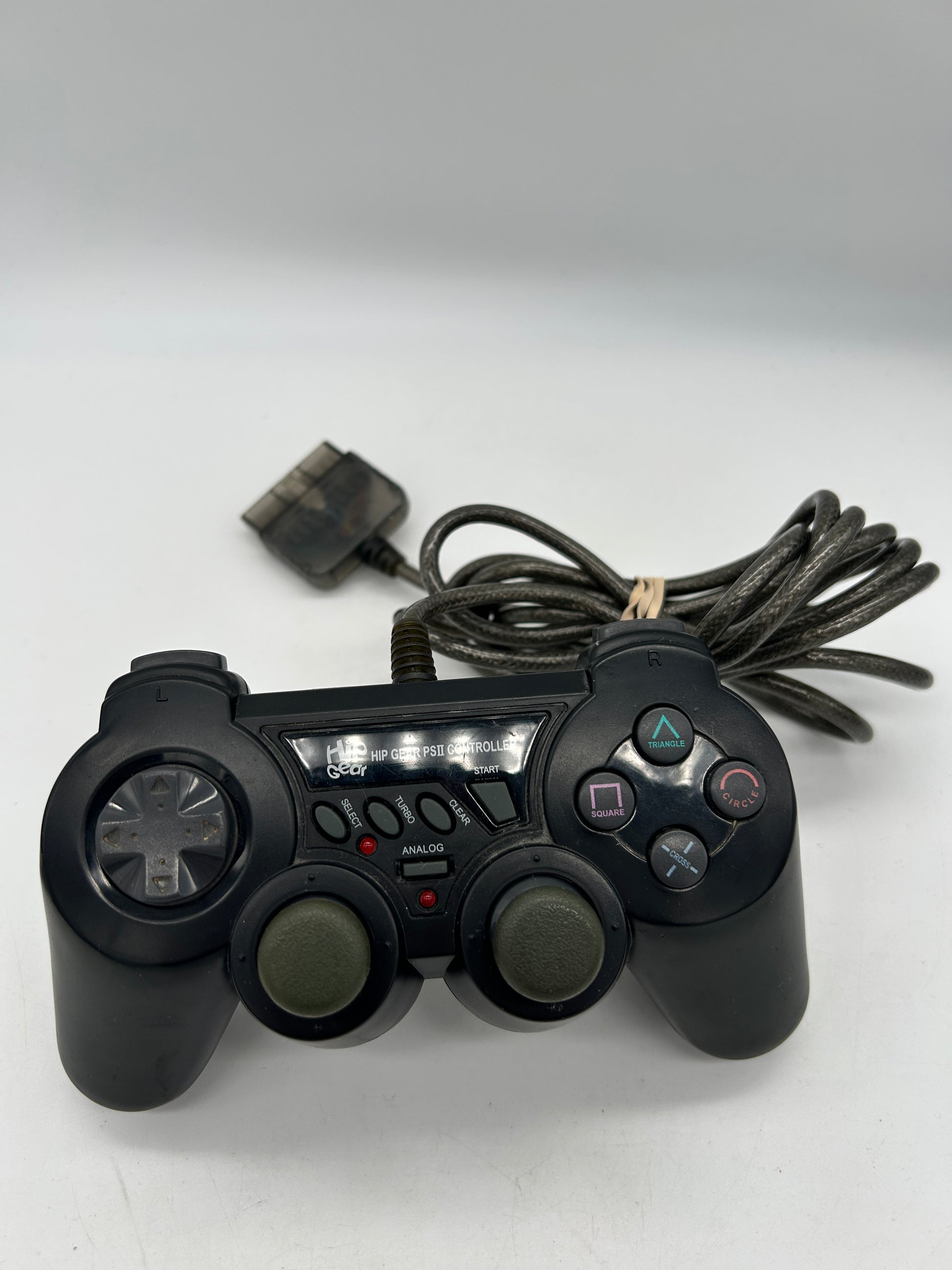 PiXEL-RETRO.COM : SONY PLAYSTATION 2 HIP GEAR WIRED DUALSHOCK CONTROLLER JOYSTICK NTSC