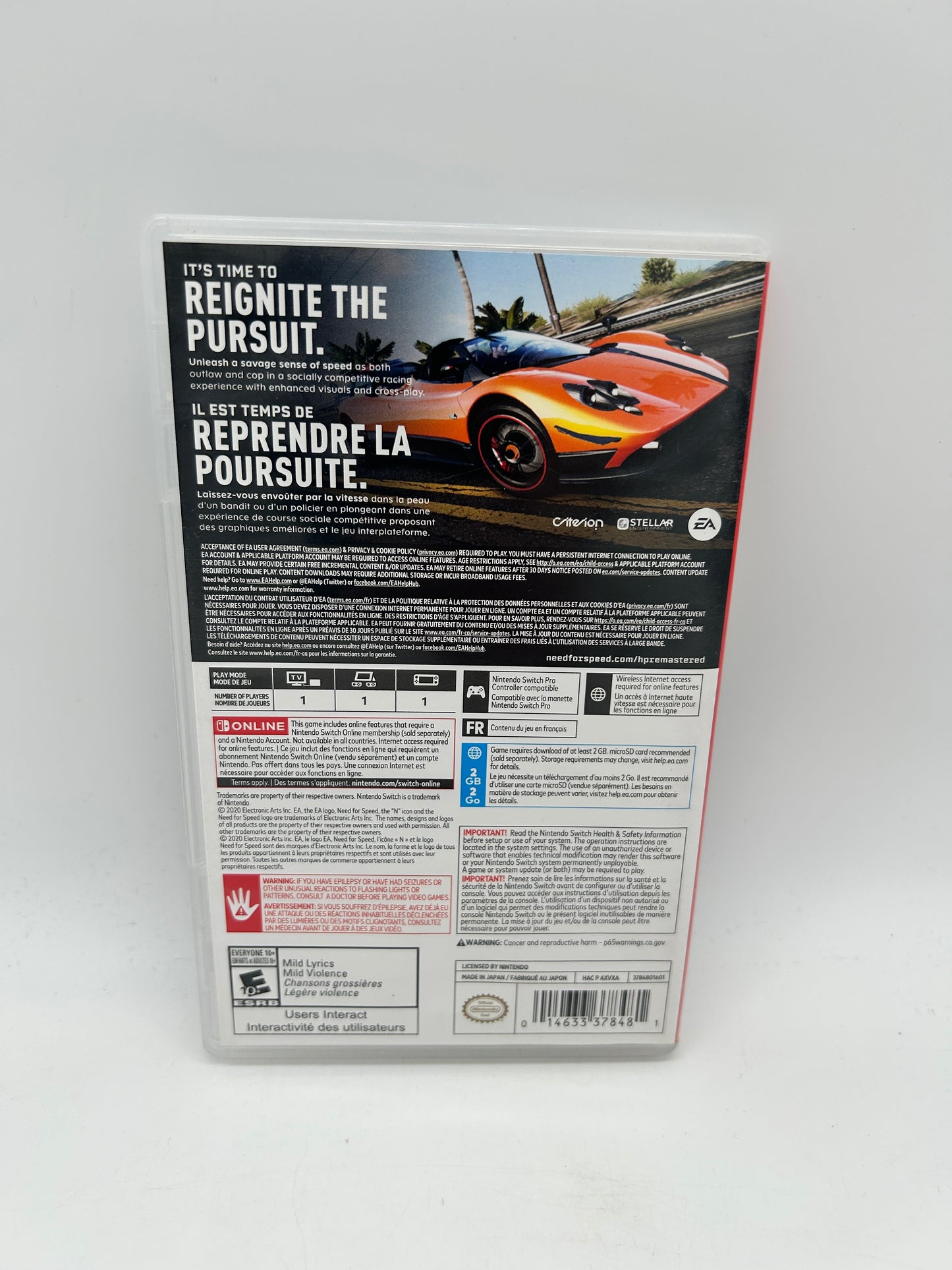 NiNTENDO SWiTCH | NEED FOR SPEED HOT PURSUiT | REMASTERED