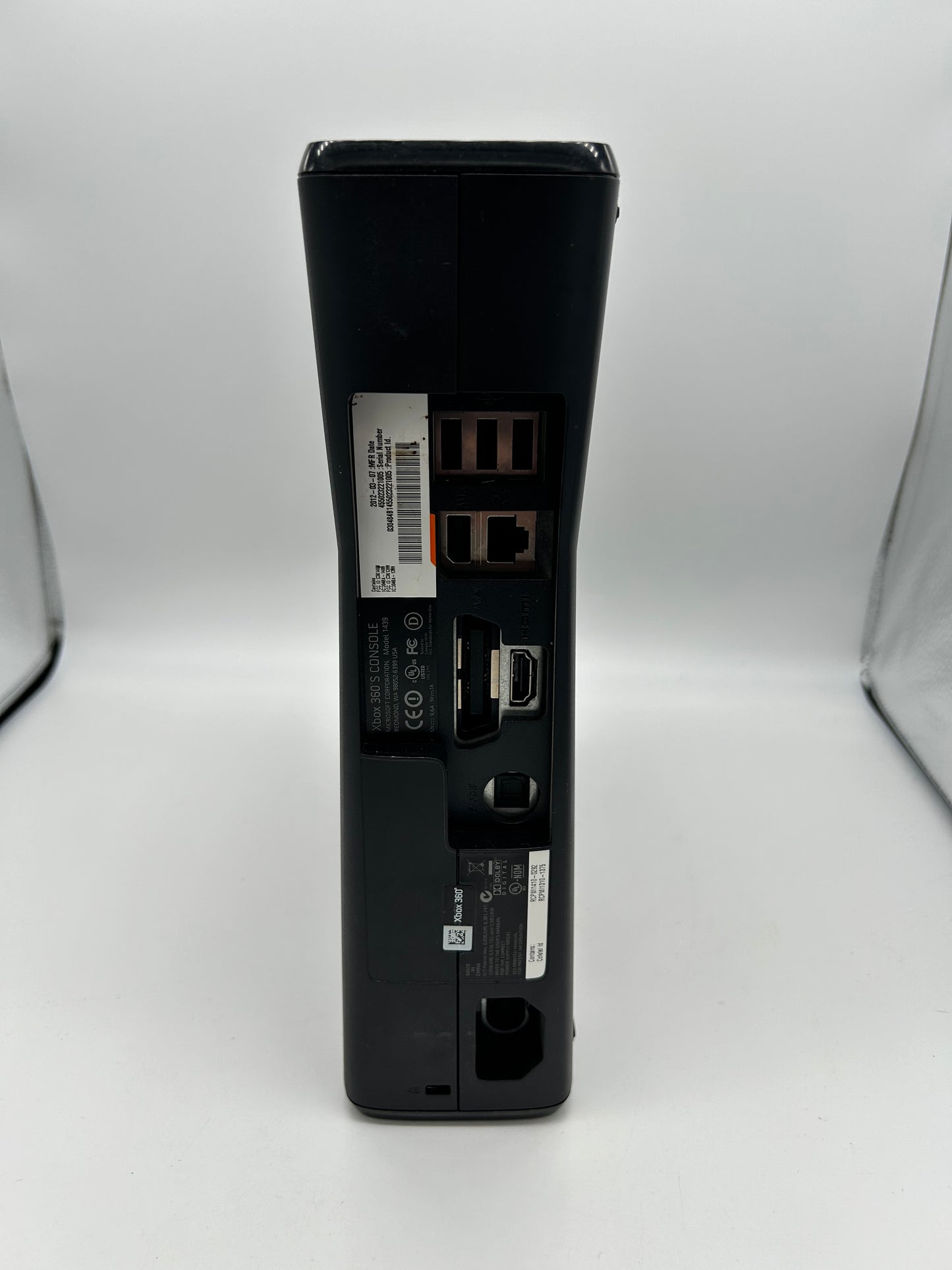 MiCROSOFT XBOX 360 CONSOLE | ORiGiNALE NOiRE S | MODEL 1439