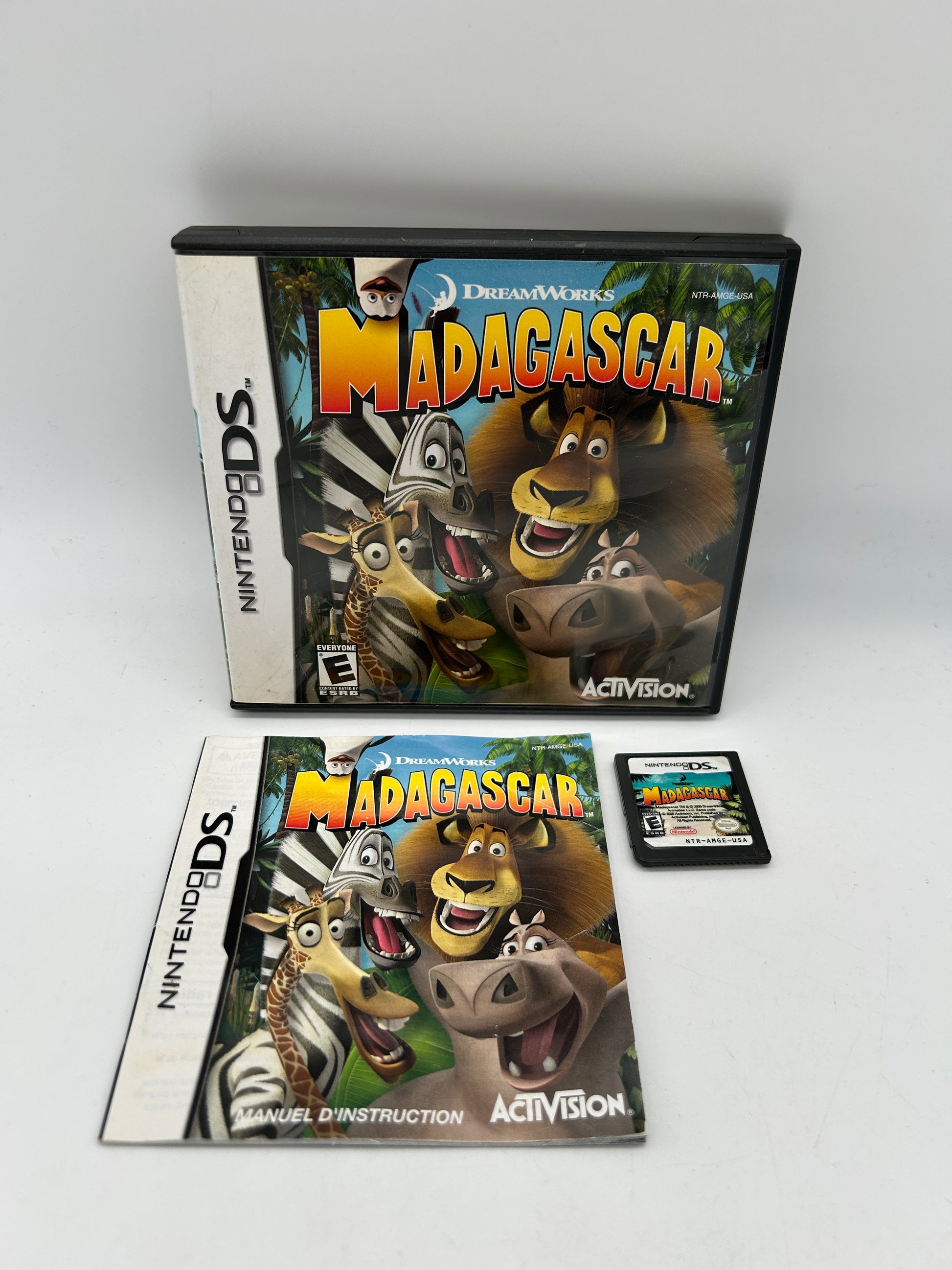 PiXEL-RETRO.COM : NINTENDO DS (DS) COMPLETE CIB BOX MANUAL GAME NTSC THE PENGUiNS OF MADAGASCAR