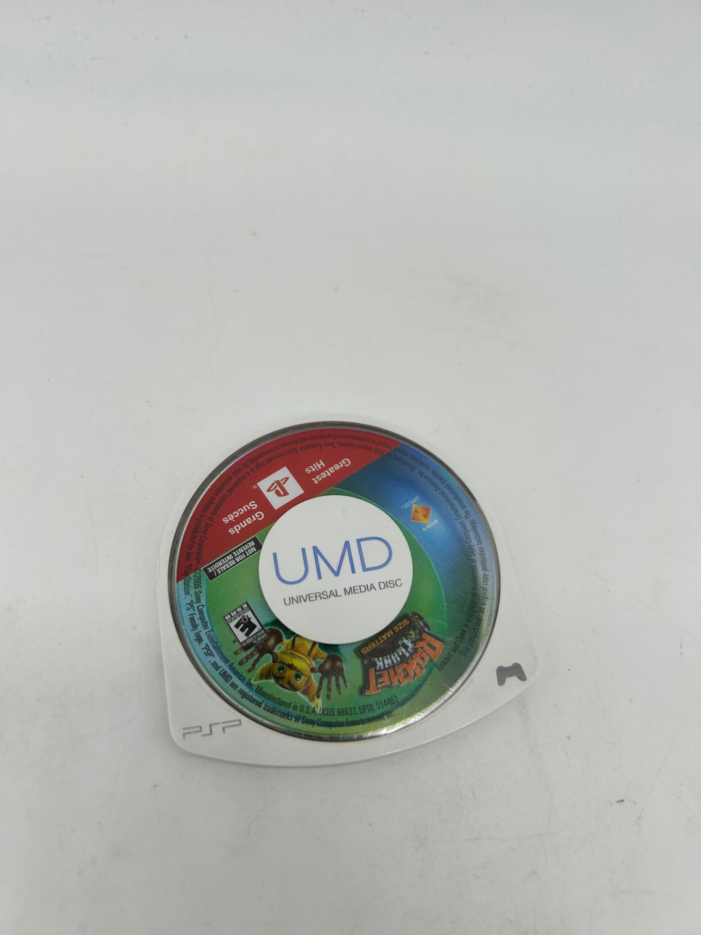 PiXEL-RETRO.COM : SONY PLAYSTATION PORTABLE (PSP) COMPLET CIB BOX MANUAL GAME NTSC RATCHET & CLANK SIZE MATTERS