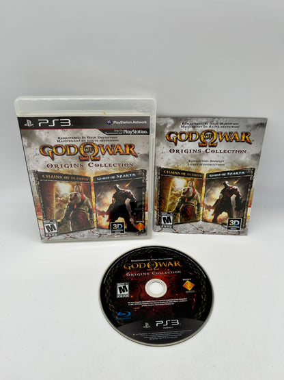 PiXEL-RETRO.COM : SONY PLAYSTATION 3 (PS3) COMPLET CIB BOX MANUAL GAME NTSC GOD OF WAR ORIGINS COLLECTION