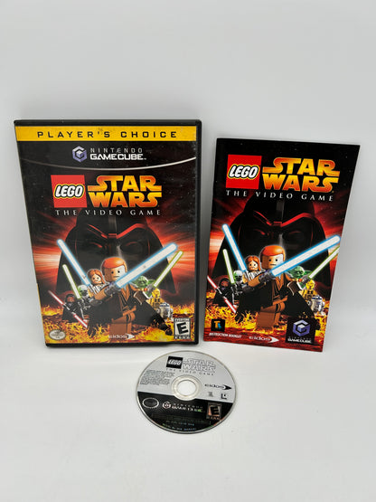 PiXEL-RETRO.COM : NINTENDO GAMECUBE COMPLETE CIB BOX MANUAL GAME NTSC LEGO STAR WARS THE VIDEO GAME