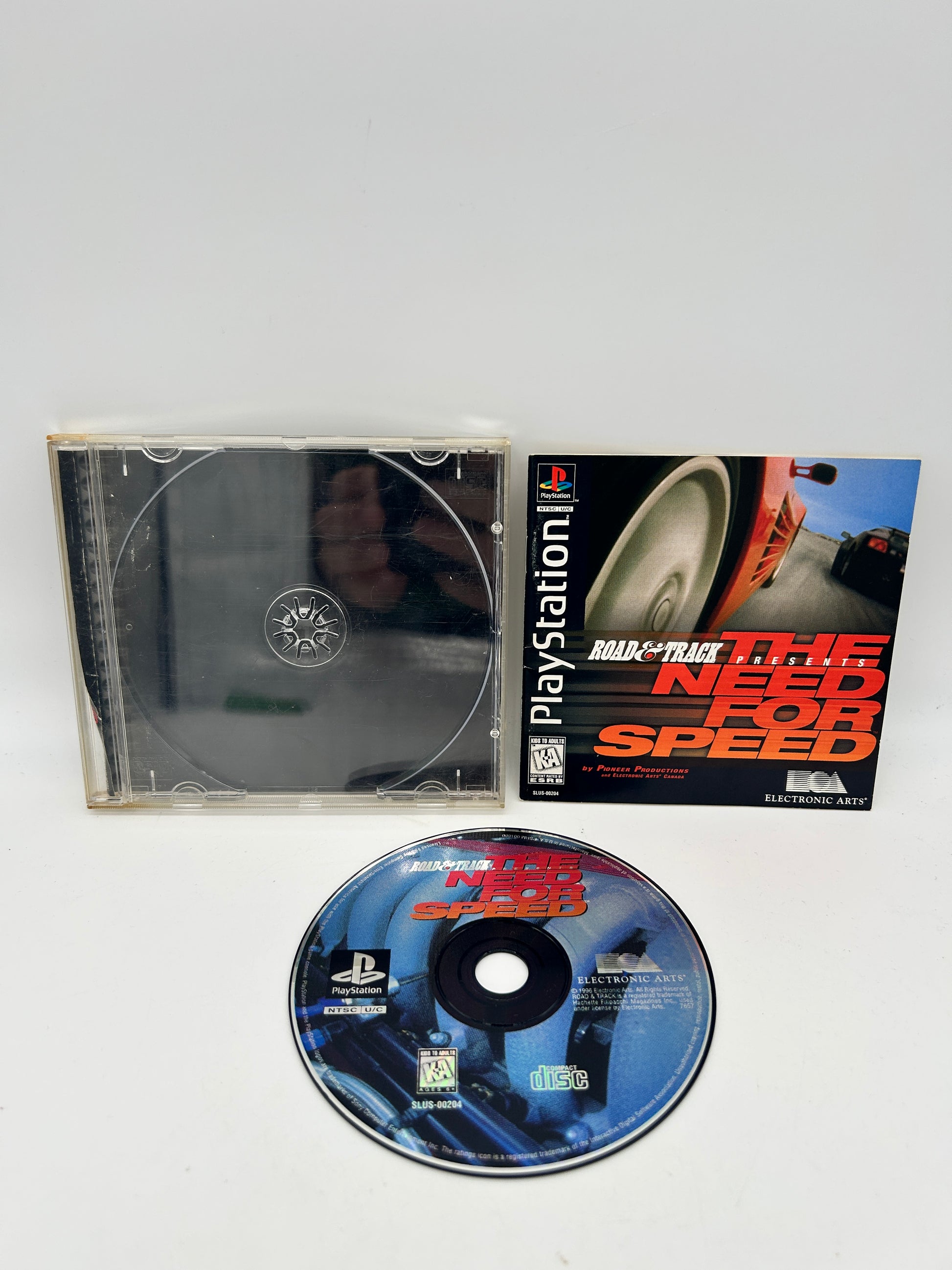 PiXEL-RETRO.COM : SONY PLAYSTATION (PS1) COMPLETE CIB BOX MANUAL GAME NTSC NEED FOR SPEED 