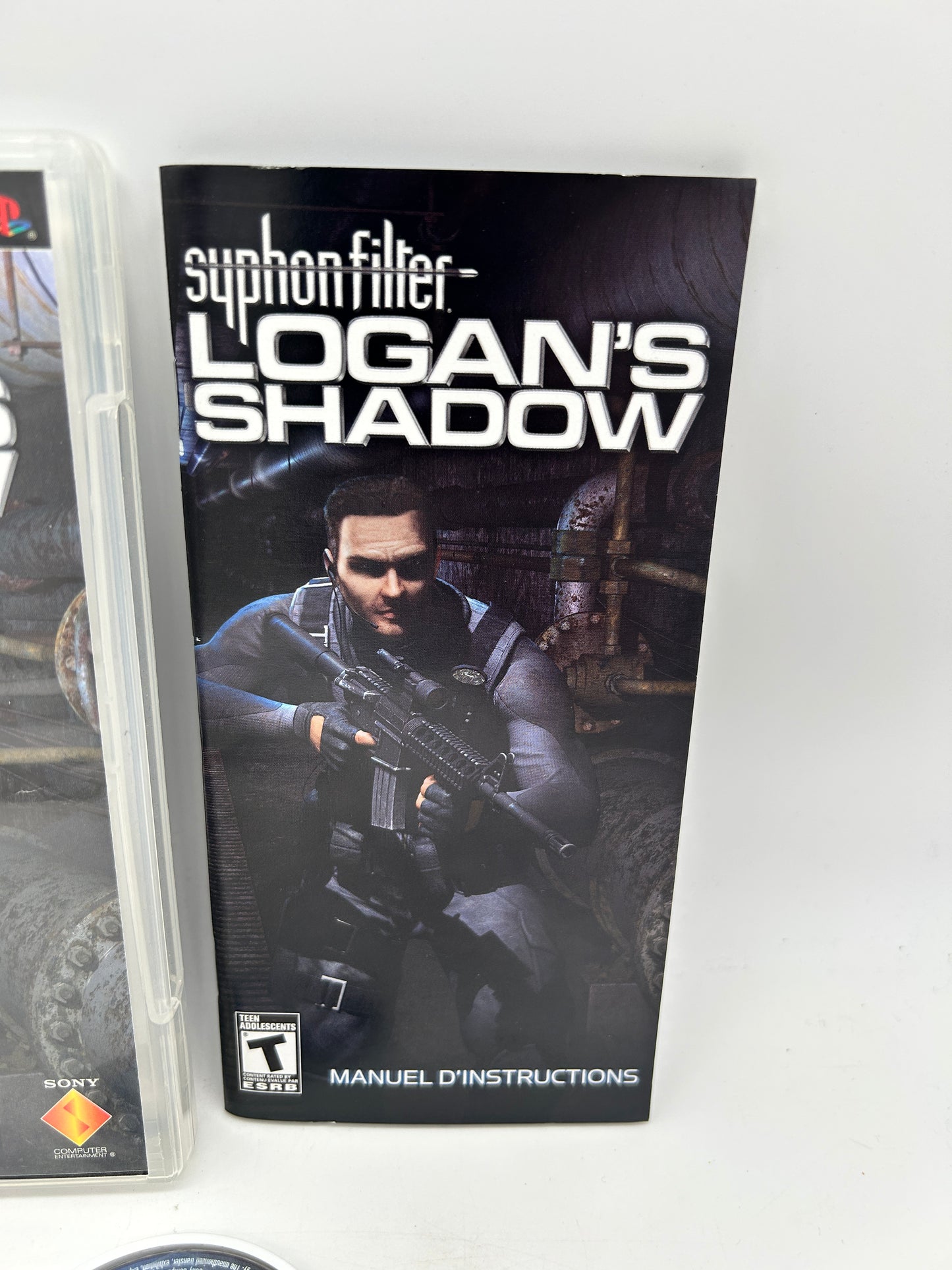SONY PLAYSTATiON PORTABLE [PSP] | SYPHON FILTER LOGANS SHADOW