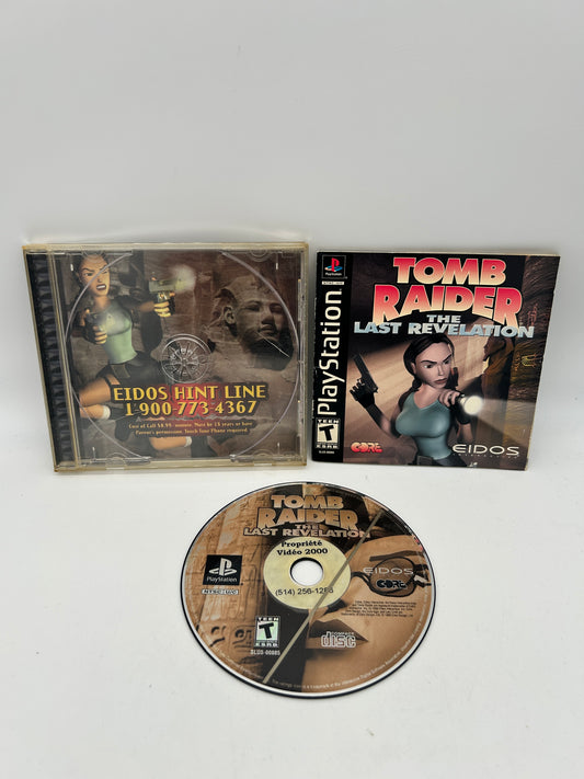 PiXEL-RETRO.COM : SONY PLAYSTATION (PS1) COMPLETE CIB BOX MANUAL GAME NTSC TOMB RAIDER THE LAST REVELATION