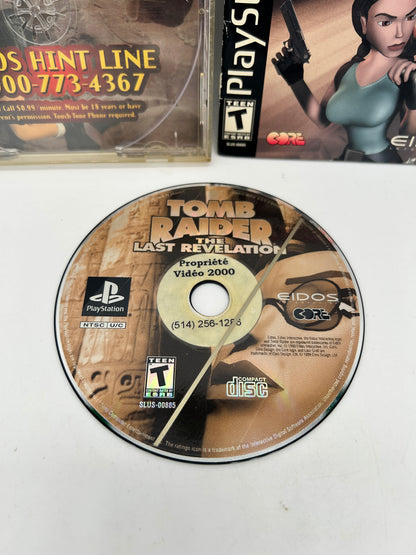 SONY PLAYSTATiON [PS1] | TOMB RAiDER THE LAST REVELATiON