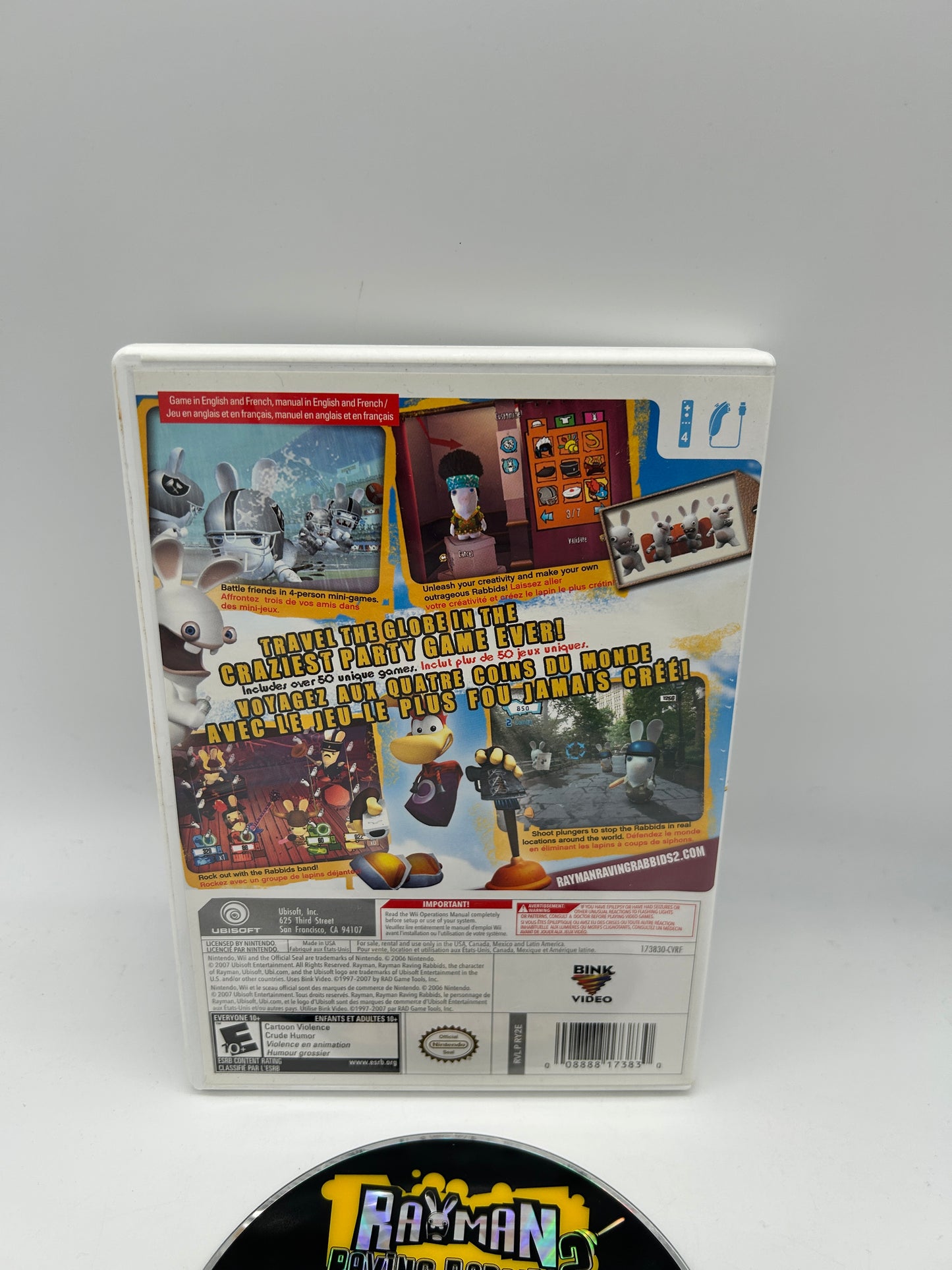NiNTENDO Wii | RAYMAN RAViNG RABBiDS 2