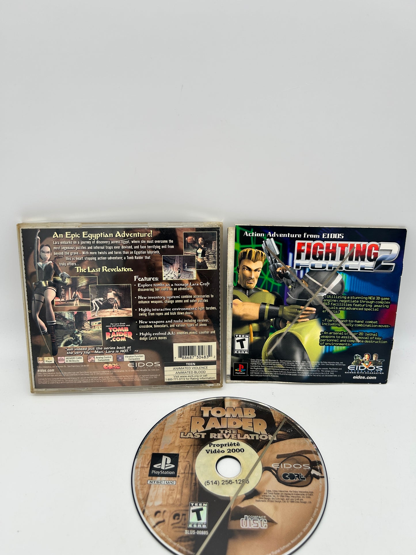 SONY PLAYSTATiON [PS1] | TOMB RAiDER THE LAST REVELATiON