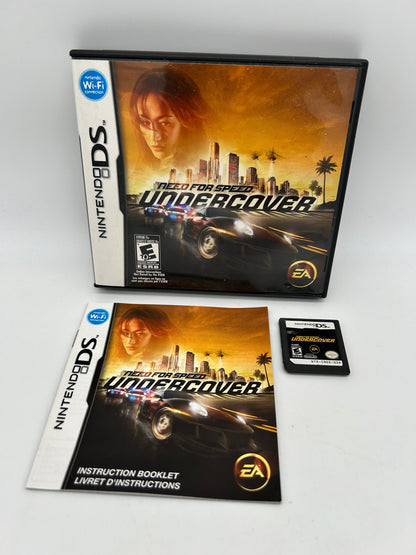 PiXEL-RETRO.COM : NINTENDO DS (DS) COMPLETE CIB BOX MANUAL GAME NTSC NEED FOR SPEED UNDERCOVER