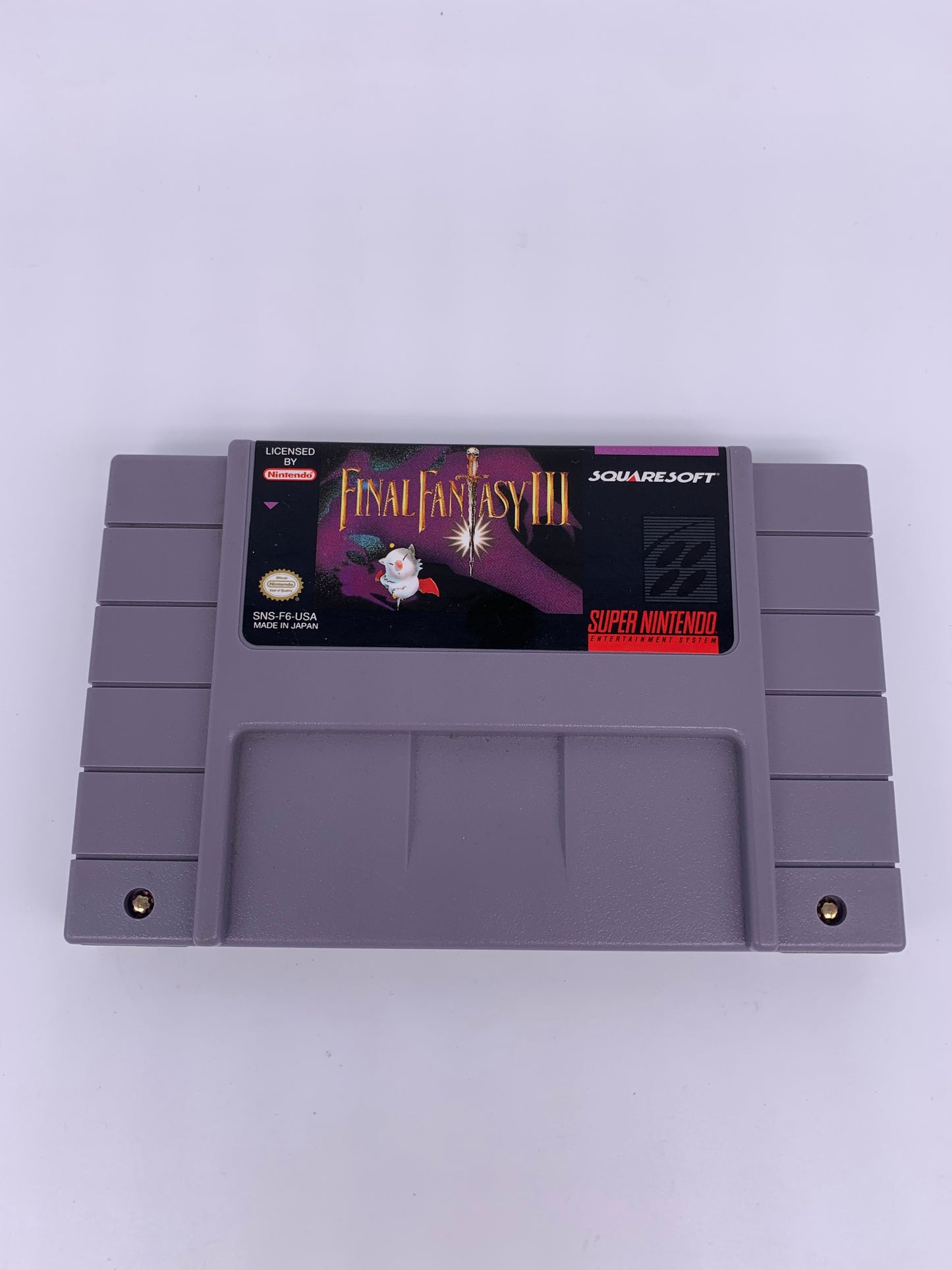 PiXEL-RETRO.COM : SUPER NINTENDO NES (SNES) GAME NTSC FINAL FANTASY III 3 6