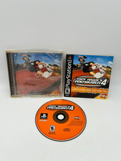 PiXEL-RETRO.COM : SONY PLAYSTATION (PS1) COMPLETE CIB BOX MANUAL GAME NTSC TONY HAWK'S PRO SKATER 4