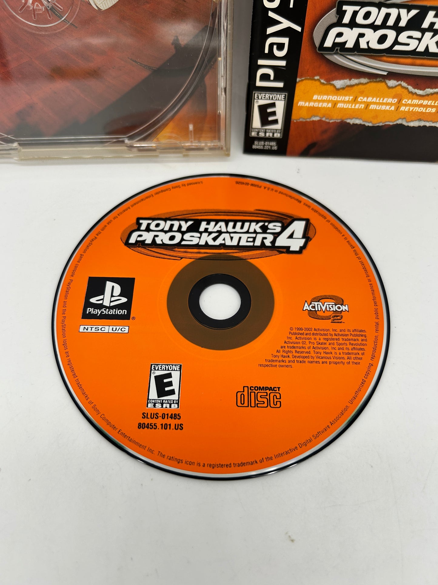 SONY PLAYSTATiON [PS1] | TONY HAWKS PRO SKATER 4
